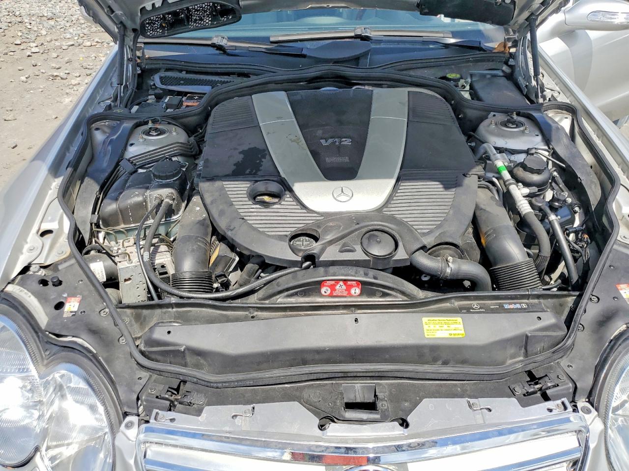 2004 Mercedes-benz Sl 600 Серебряный vin: WDBSK76FX4F067097