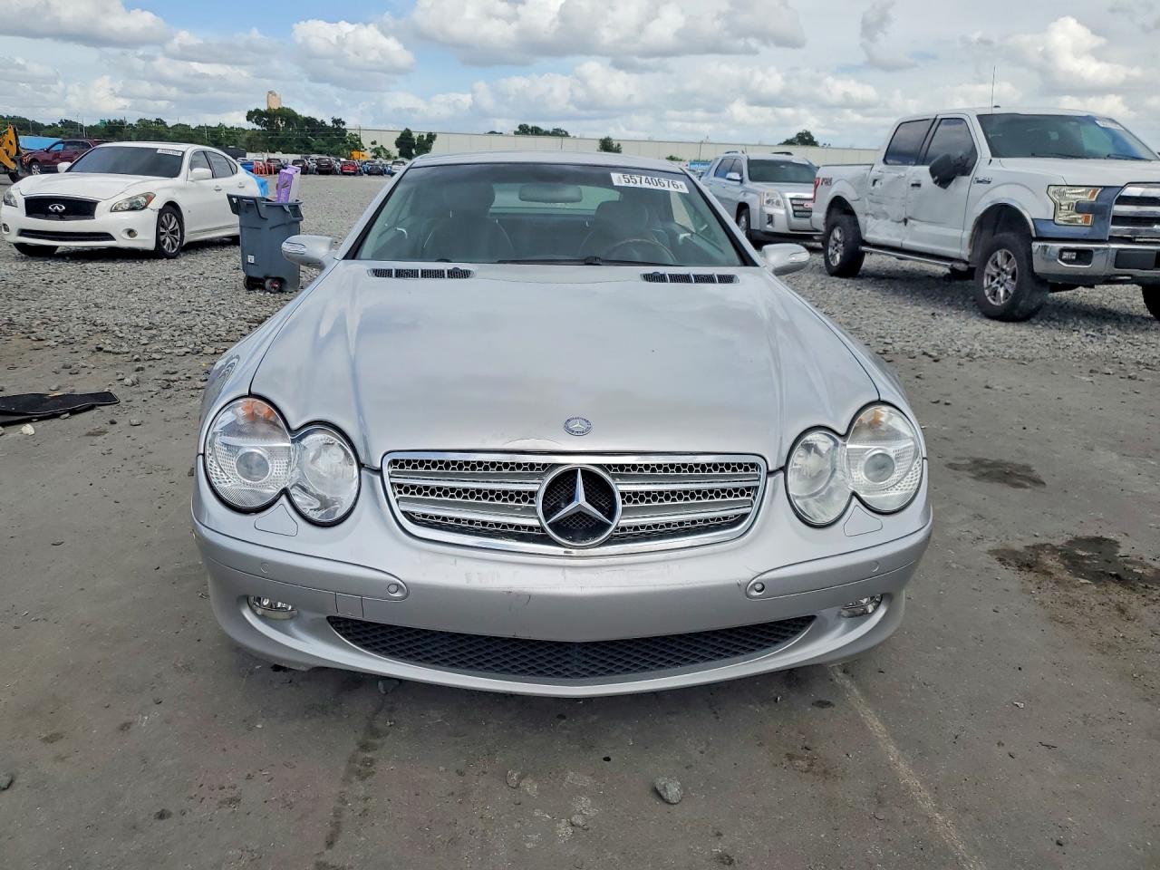 2004 Mercedes-benz Sl 600 Серебряный vin: WDBSK76FX4F067097