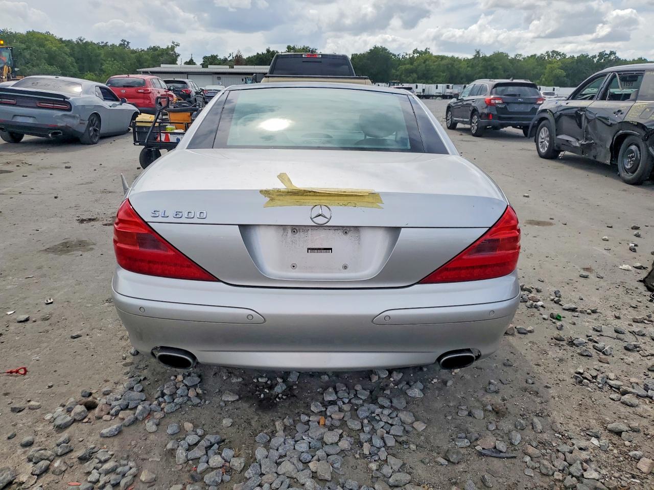 2004 Mercedes-benz Sl 600 Серебряный vin: WDBSK76FX4F067097