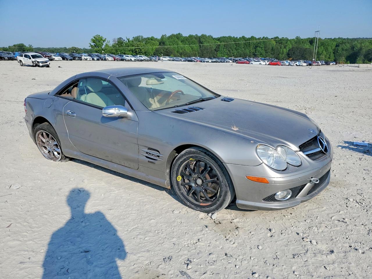 2007 Mercedes-benz Sl 600 Tan vin: WDBSK77F17F129764