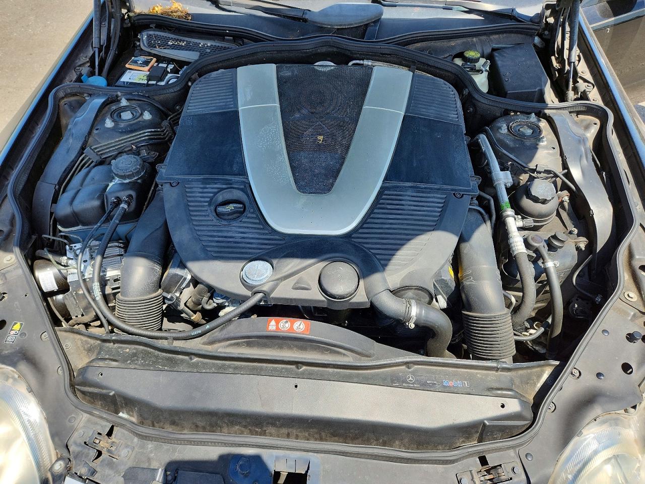 2007 Mercedes-benz Sl 600 Black vin: WDBSK77F57F132361