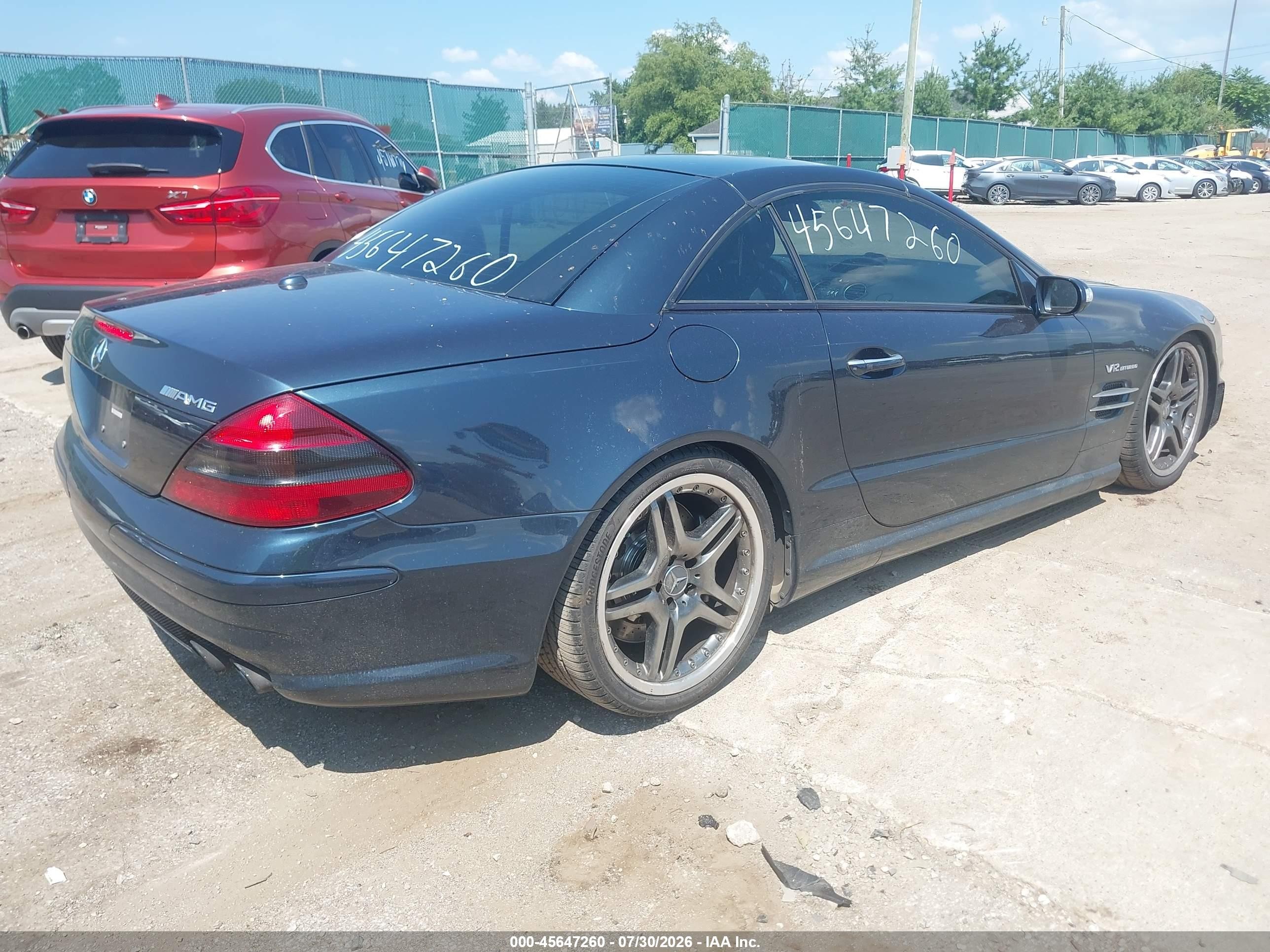 2006 Mercedes-benz Sl 65 Amg Gray vin: WDBSK79F06F111770