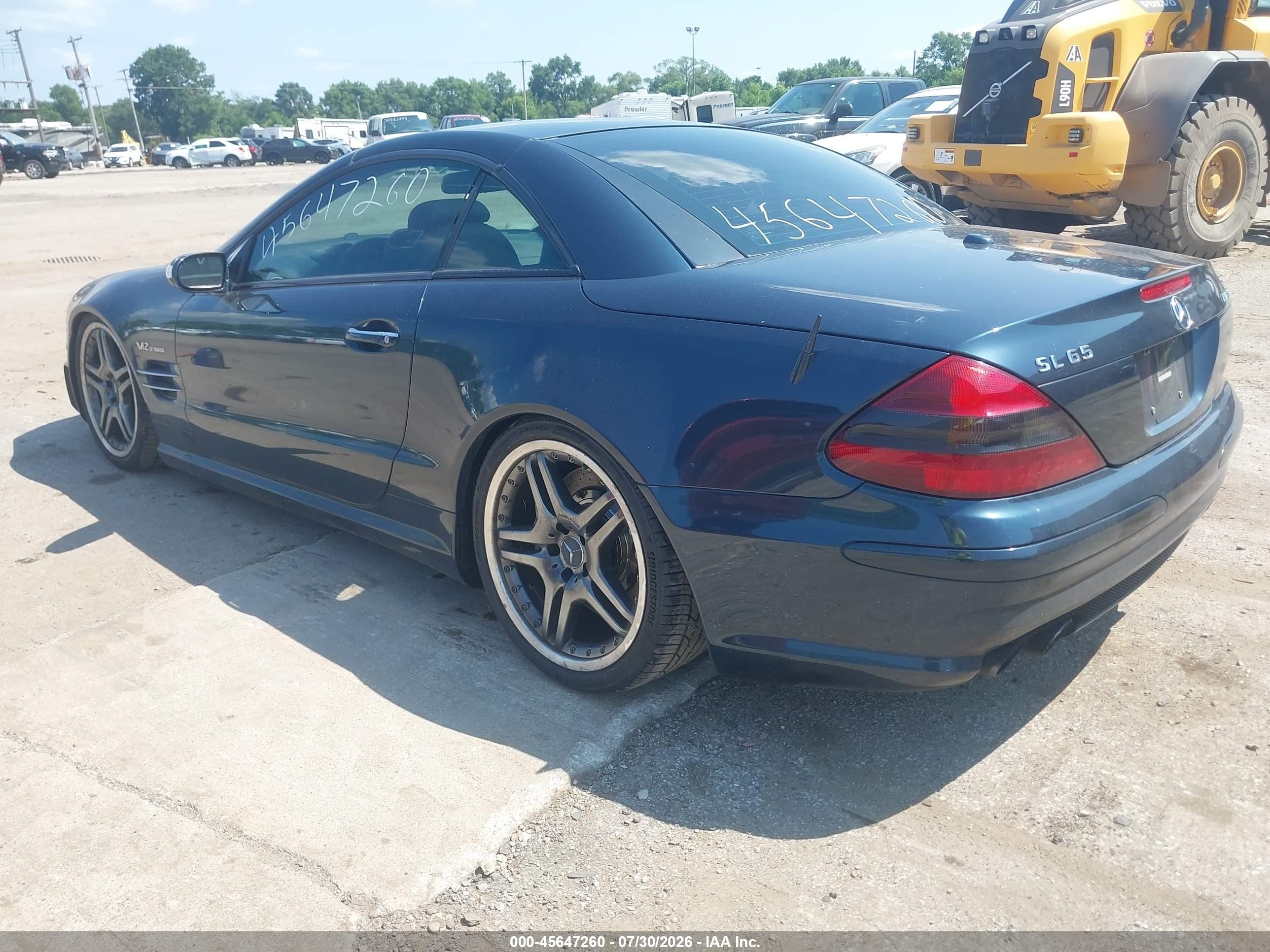 2006 Mercedes-benz Sl 65 Amg Gray vin: WDBSK79F06F111770