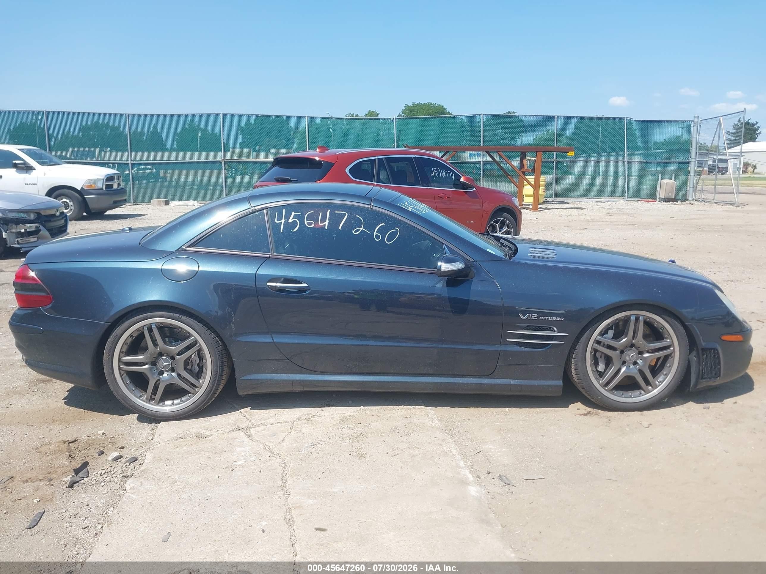 2006 Mercedes-benz Sl 65 Amg Gray vin: WDBSK79F06F111770
