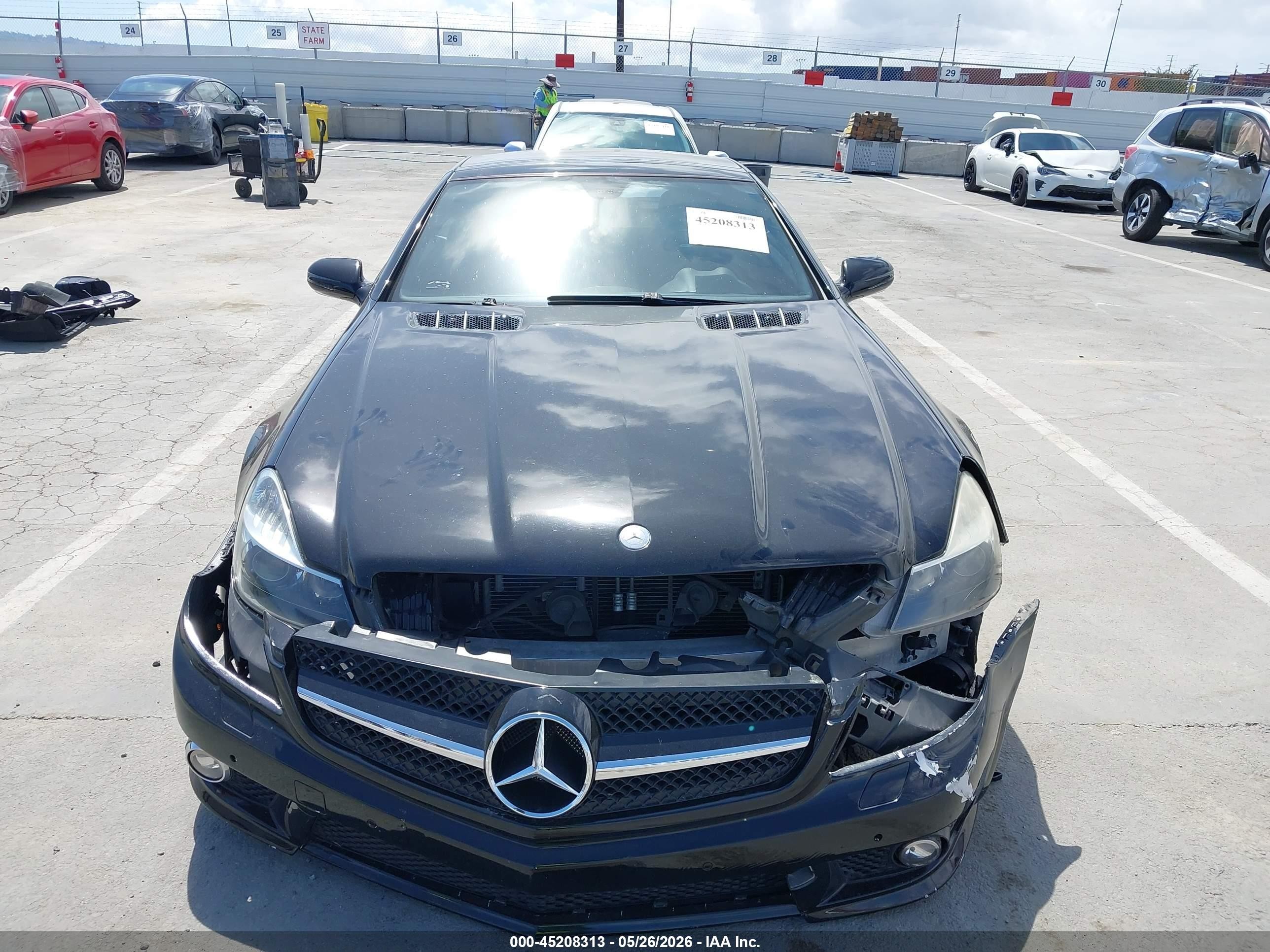 2011 Mercedes-benz Sl 63 Amg   Black vin: WDBSK7AA3BF161217