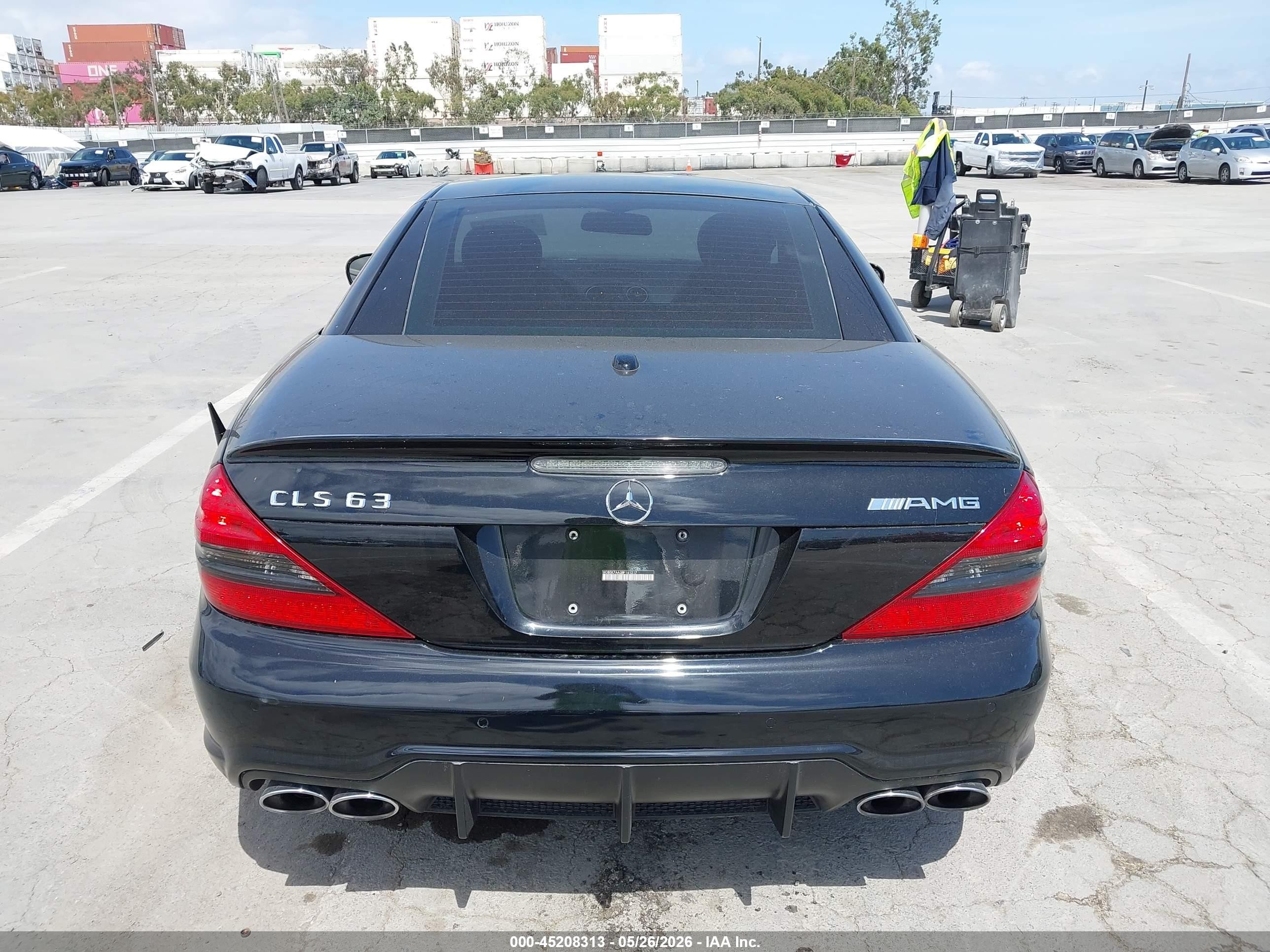 2011 Mercedes-benz Sl 63 Amg   Black vin: WDBSK7AA3BF161217