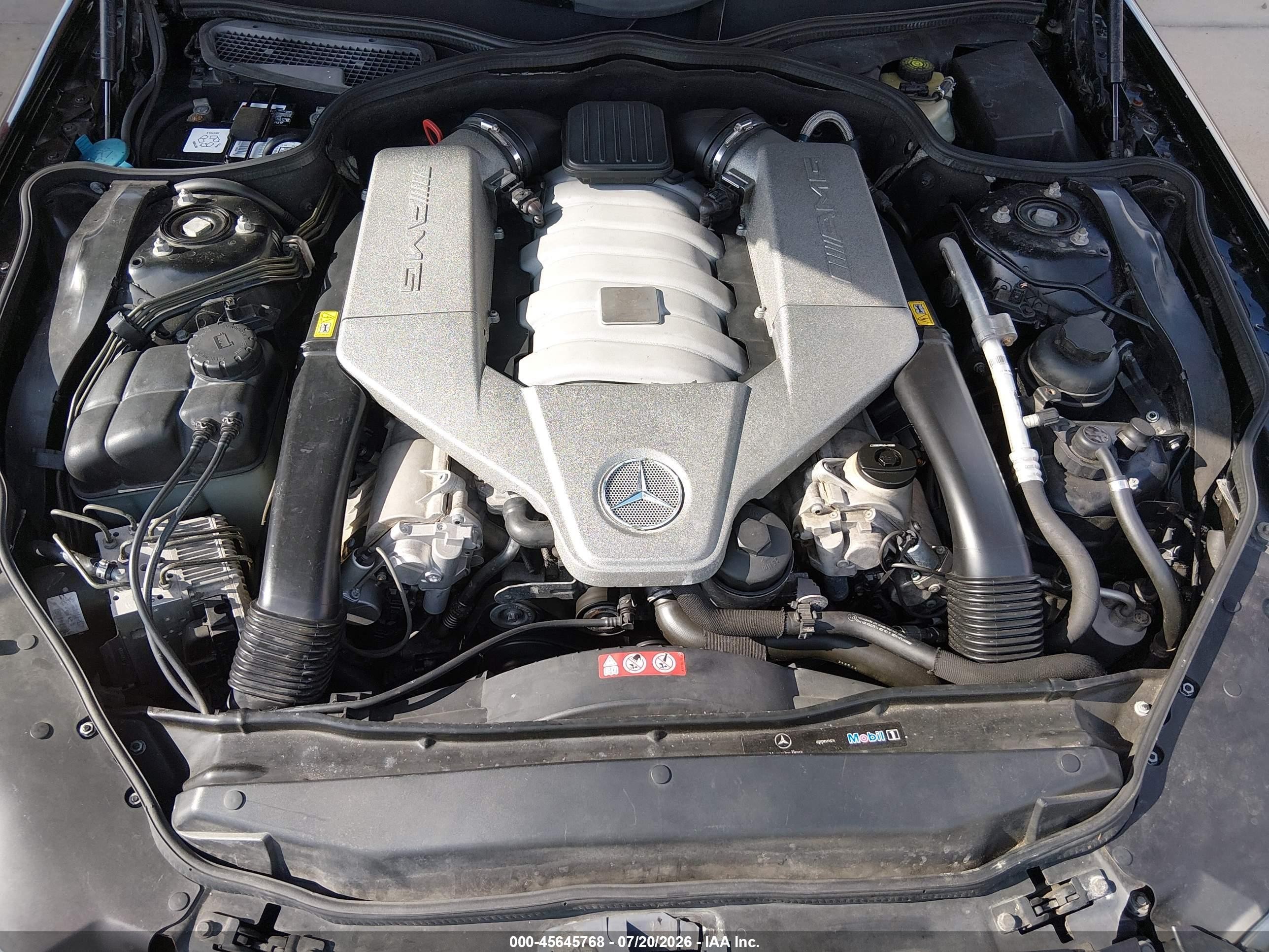 2011 Mercedes-benz Sl 63 Amg   Черный vin: WDBSK7AA9BF162694