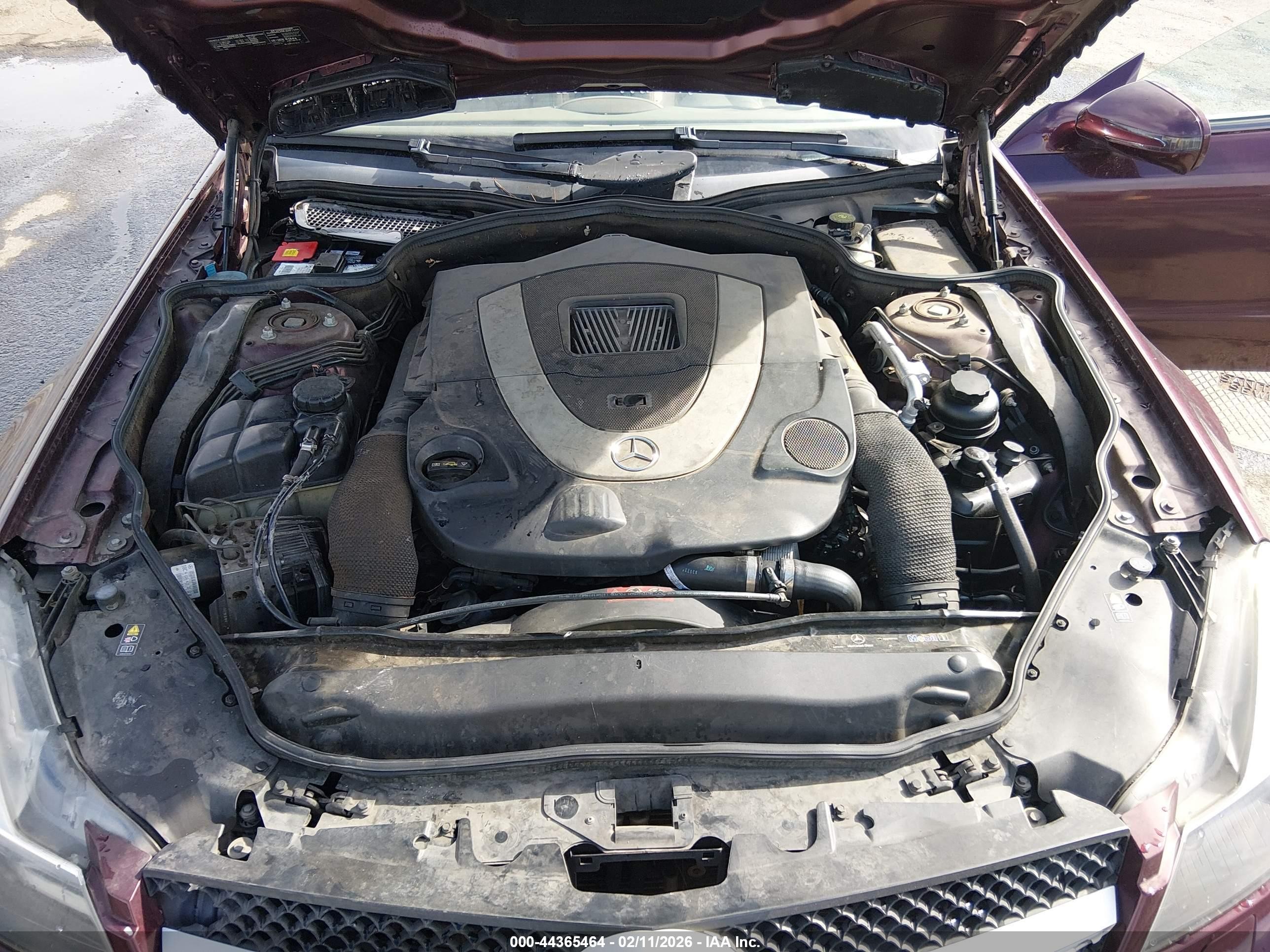 2011 Mercedes-benz Sl 550   Burgundy vin: WDBSK7BA0BF166342