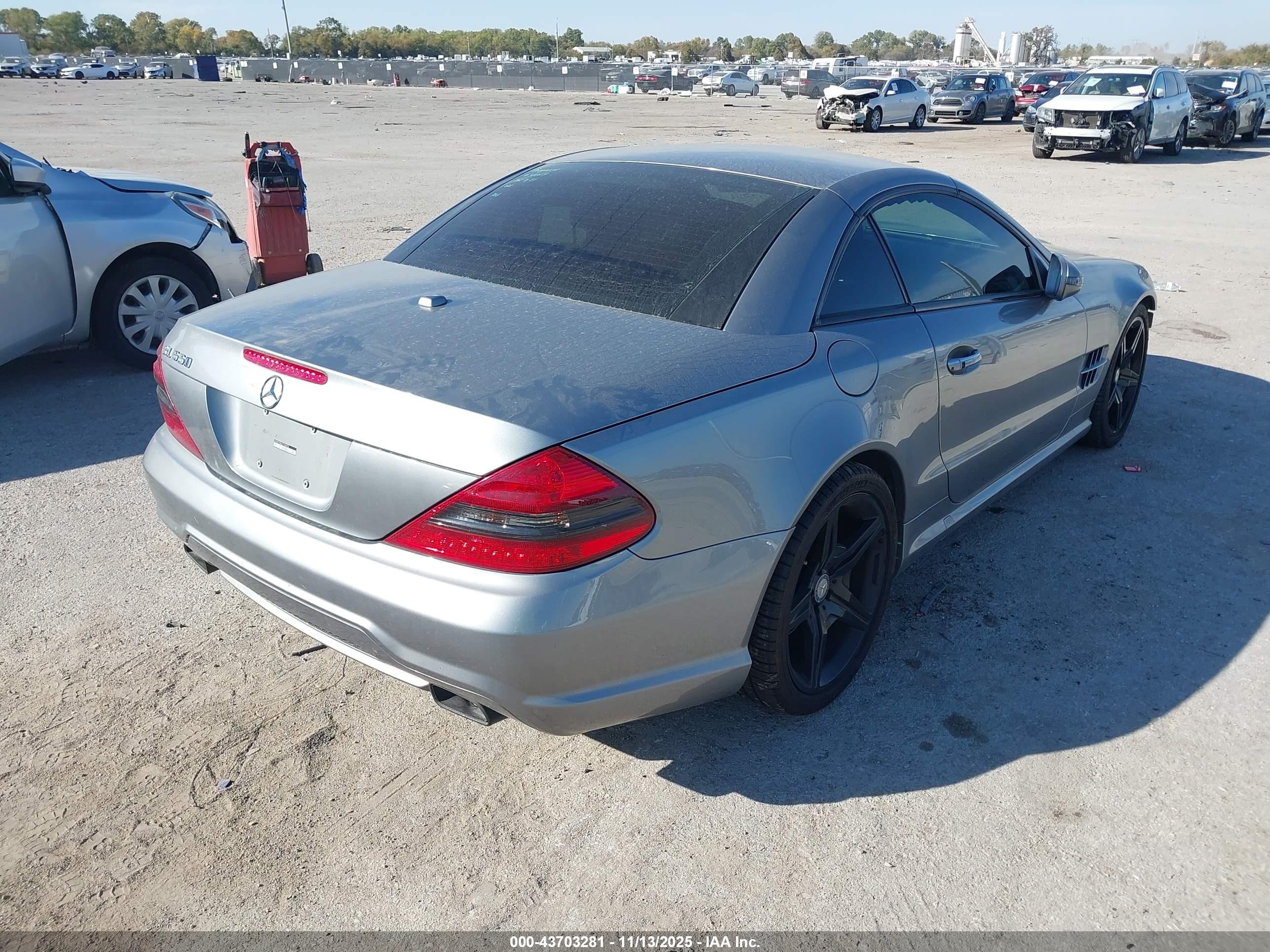 2012 Mercedes-benz Sl 550   Gray vin: WDBSK7BA2CF169373