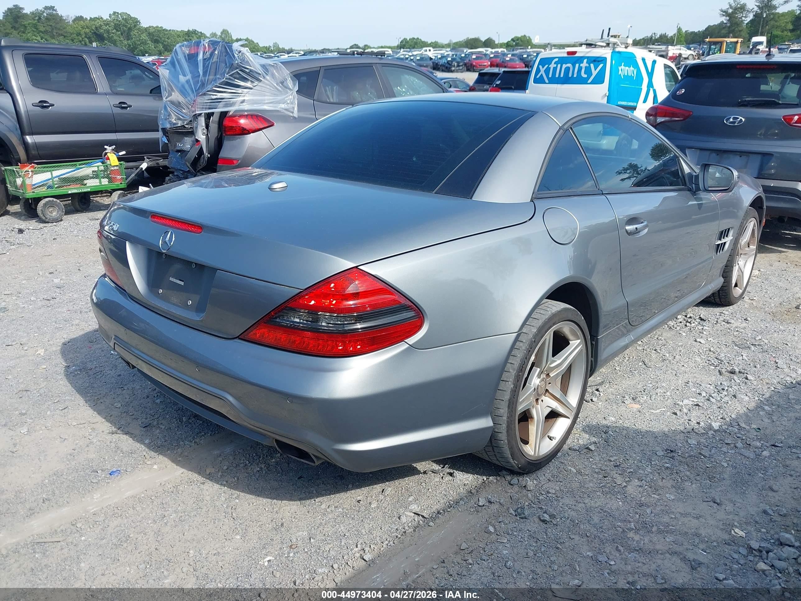2012 Mercedes-benz Sl 550   Silver vin: WDBSK7BA3CF169379