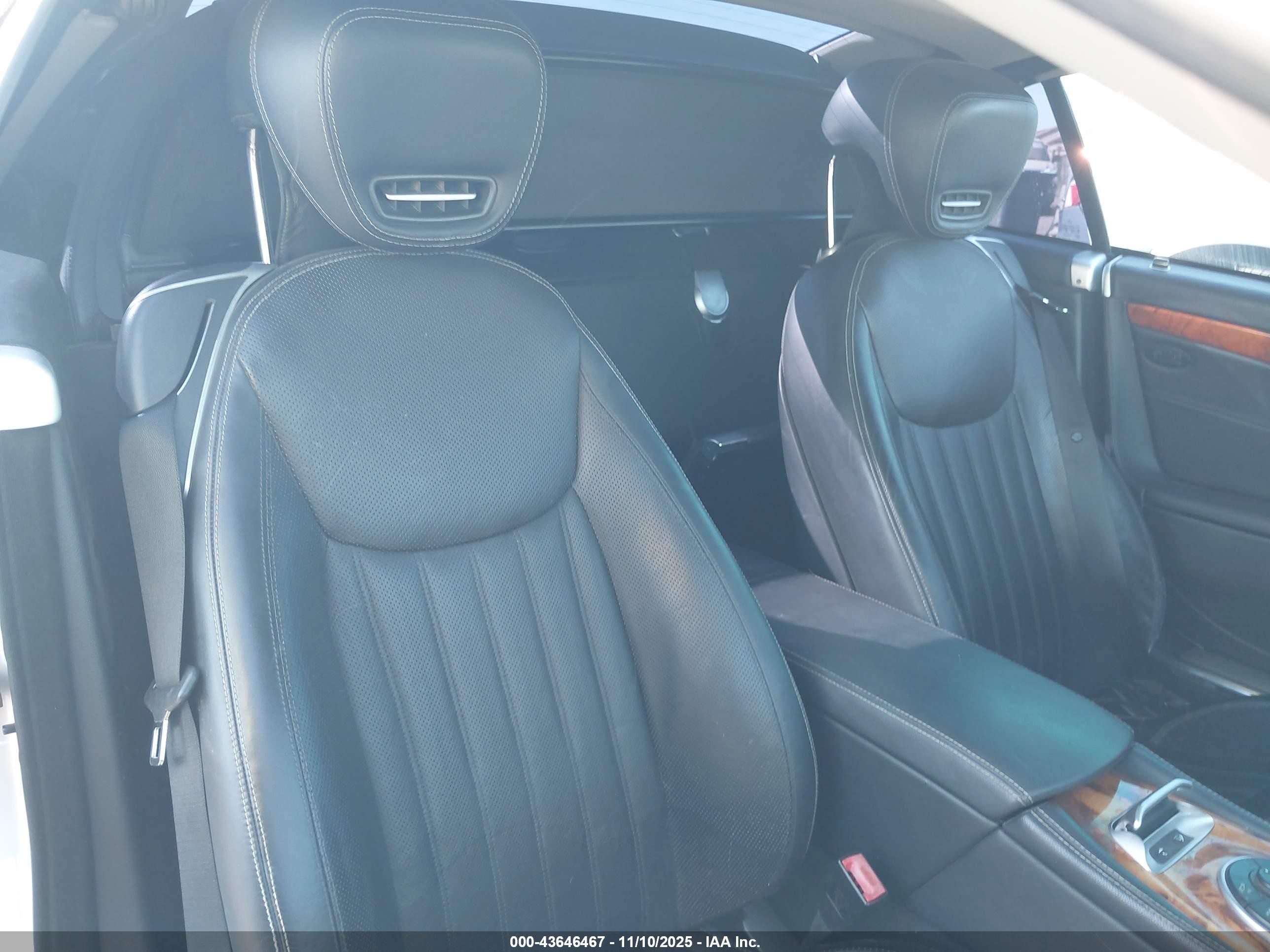 2011 Mercedes-benz Sl 550   Серый vin: WDBSK7BA4BF161807