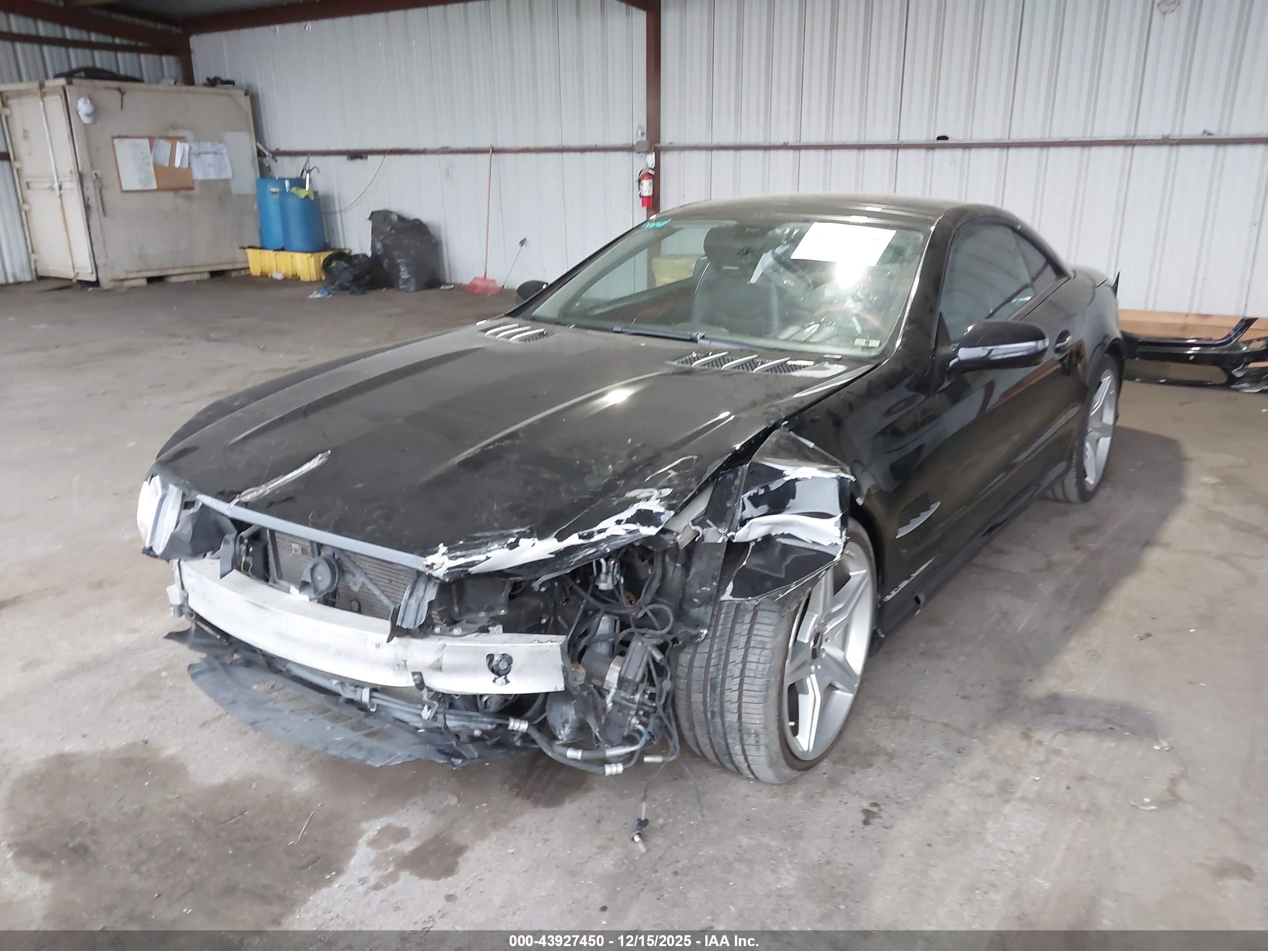 2011 Mercedes-benz Sl 550   Black vin: WDBSK7BA5BF163081