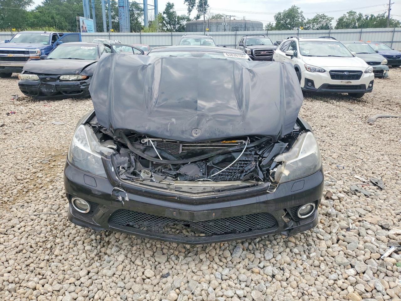 2011 Mercedes-benz Sl 550 Black vin: WDBSK7BA6BF161534
