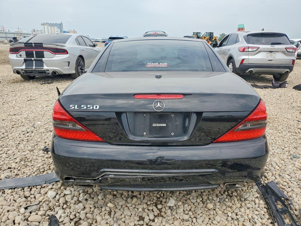 2011 Mercedes-benz Sl 550 Black vin: WDBSK7BA6BF161534