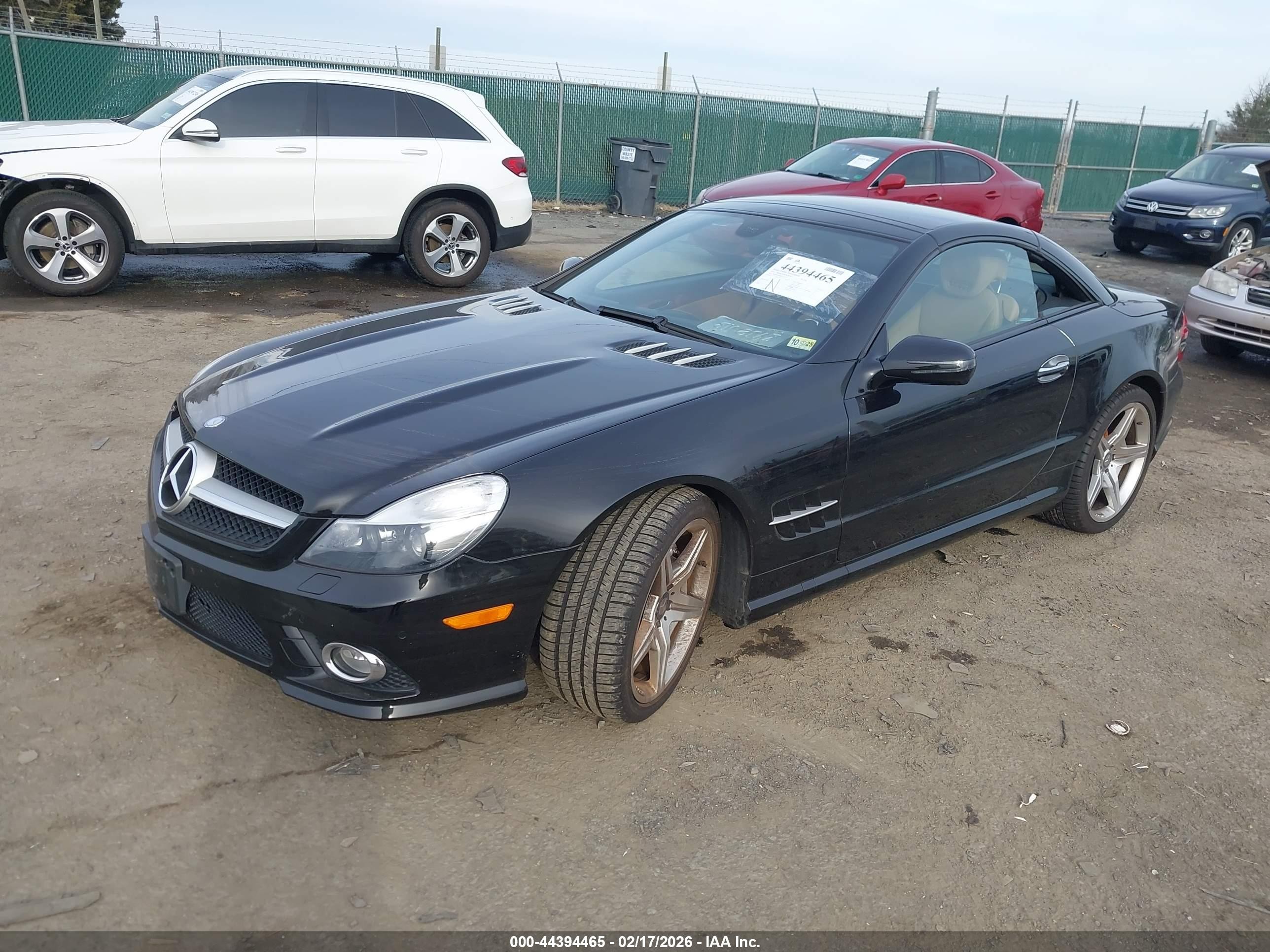 2011 Mercedes-benz Sl 550   Black vin: WDBSK7BA6BF161856