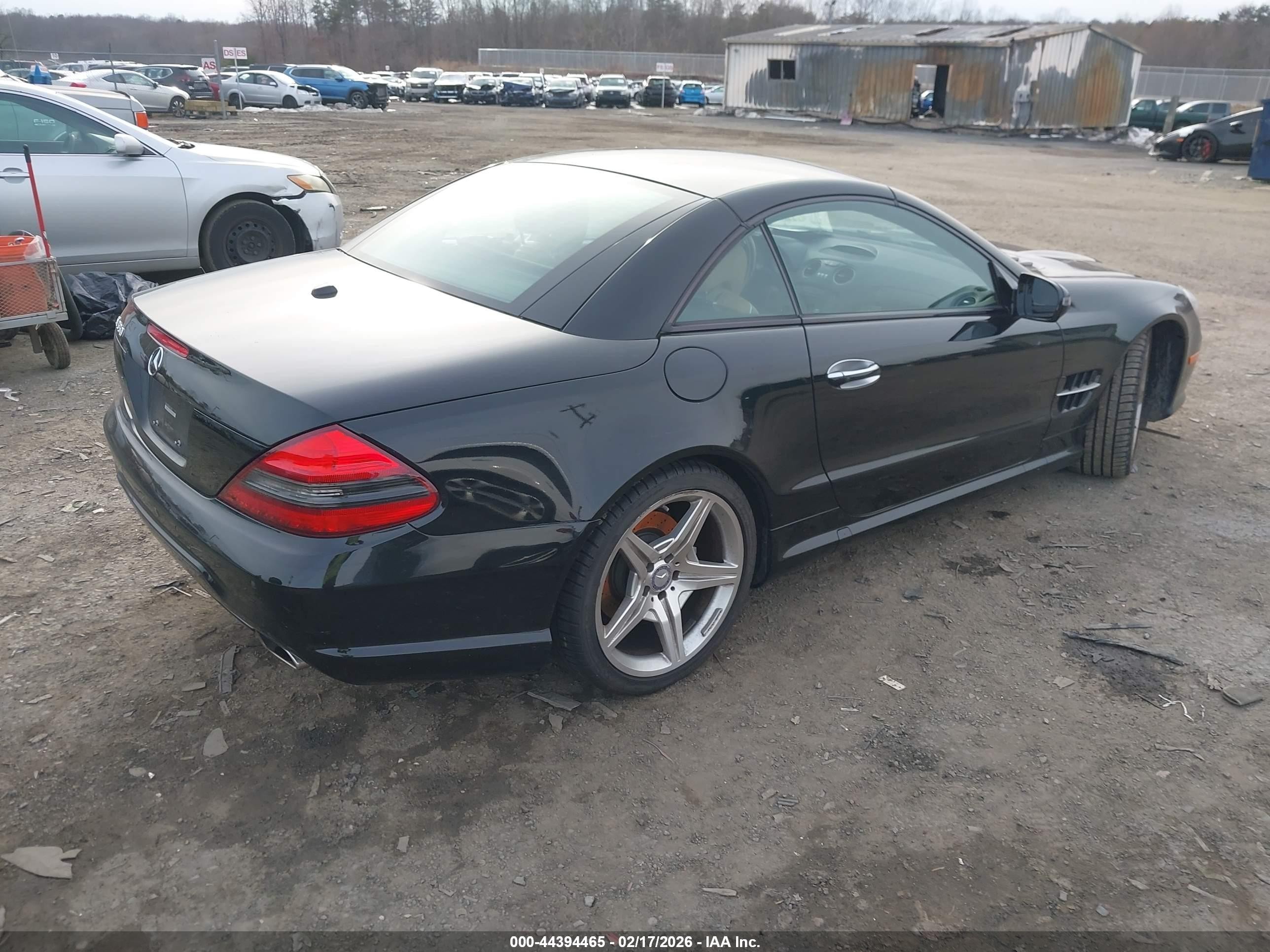 2011 Mercedes-benz Sl 550   Black vin: WDBSK7BA6BF161856