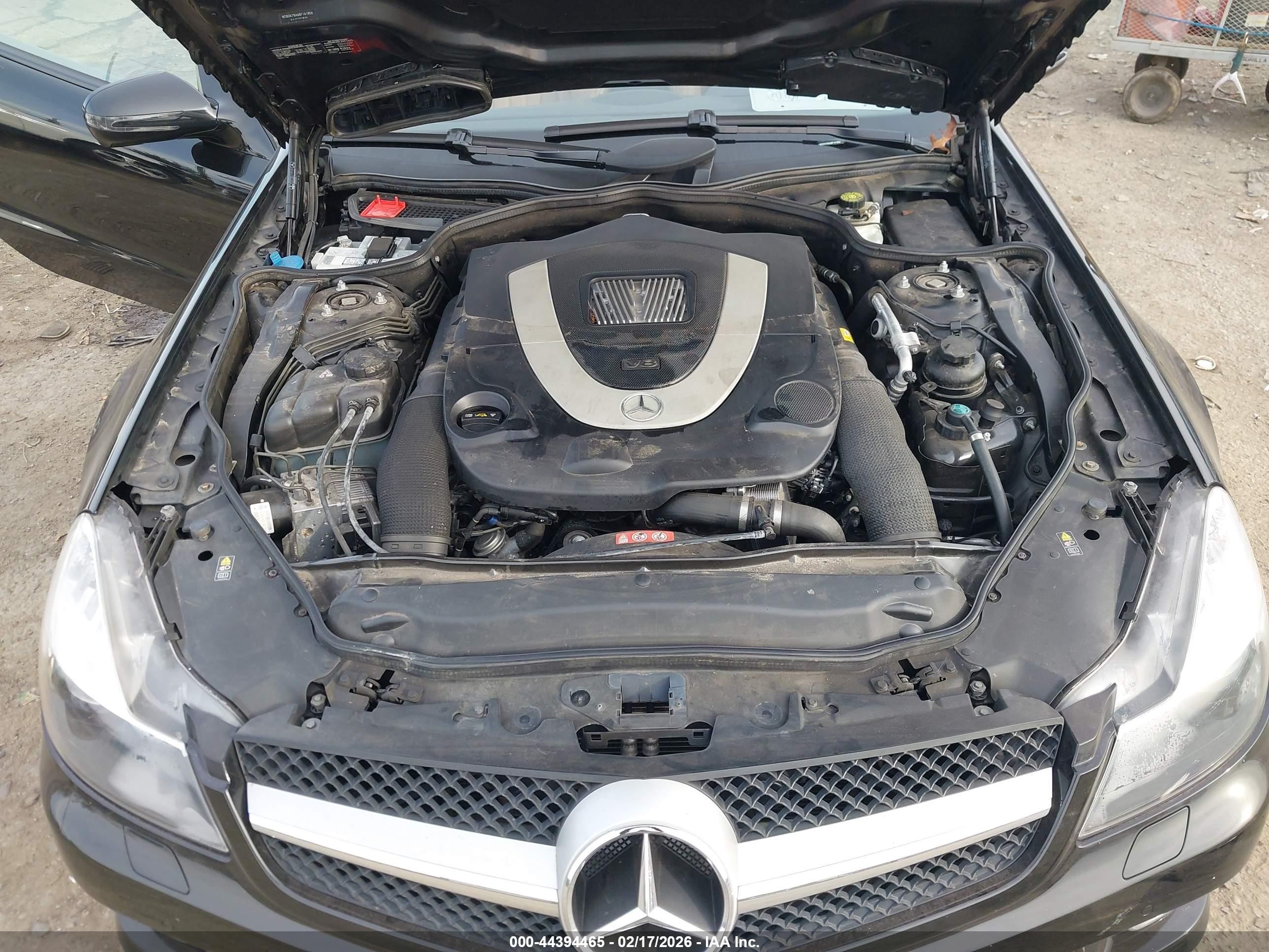 2011 Mercedes-benz Sl 550   Black vin: WDBSK7BA6BF161856