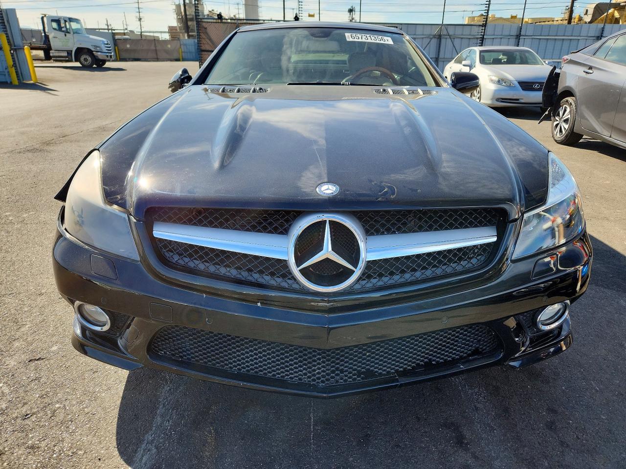 2011 Mercedes-benz Sl 550 Черный vin: WDBSK7BA6BF165437