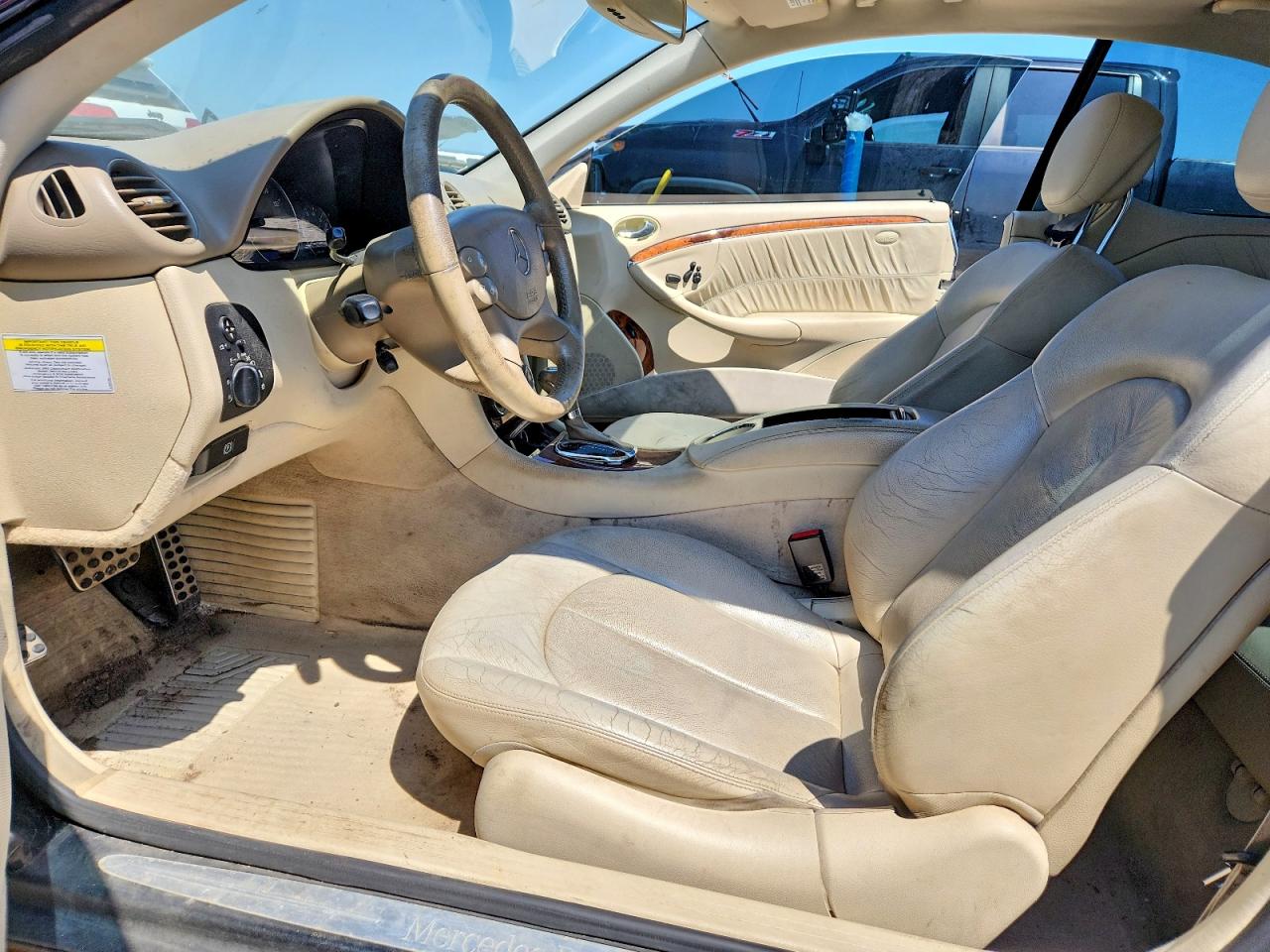 2007 Mercedes-benz Clk 350 Black vin: WDBTJ56H07F211287