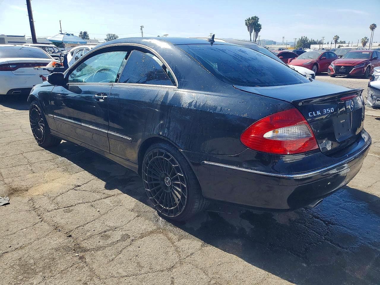 2008 Mercedes-benz Clk 350 Черный vin: WDBTJ56H08F249362