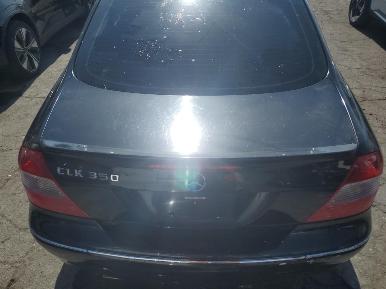 2008 Mercedes-benz Clk 350 Черный vin: WDBTJ56H08F249362 Damage: Deck Lid, Heavy Scratch, 1/2 To 1 Inch