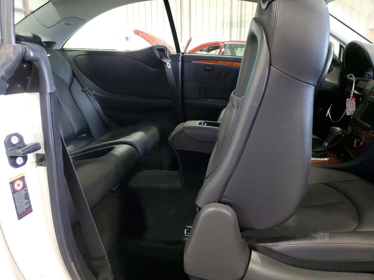 2008 Mercedes-benz Clk 350 White vin: WDBTJ56H08F254190