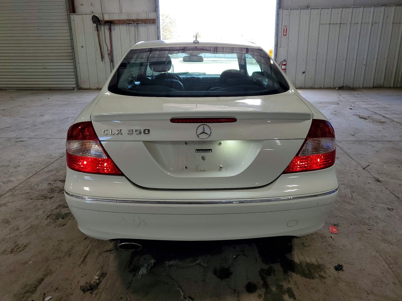 2008 Mercedes-benz Clk 350 White vin: WDBTJ56H08F254190