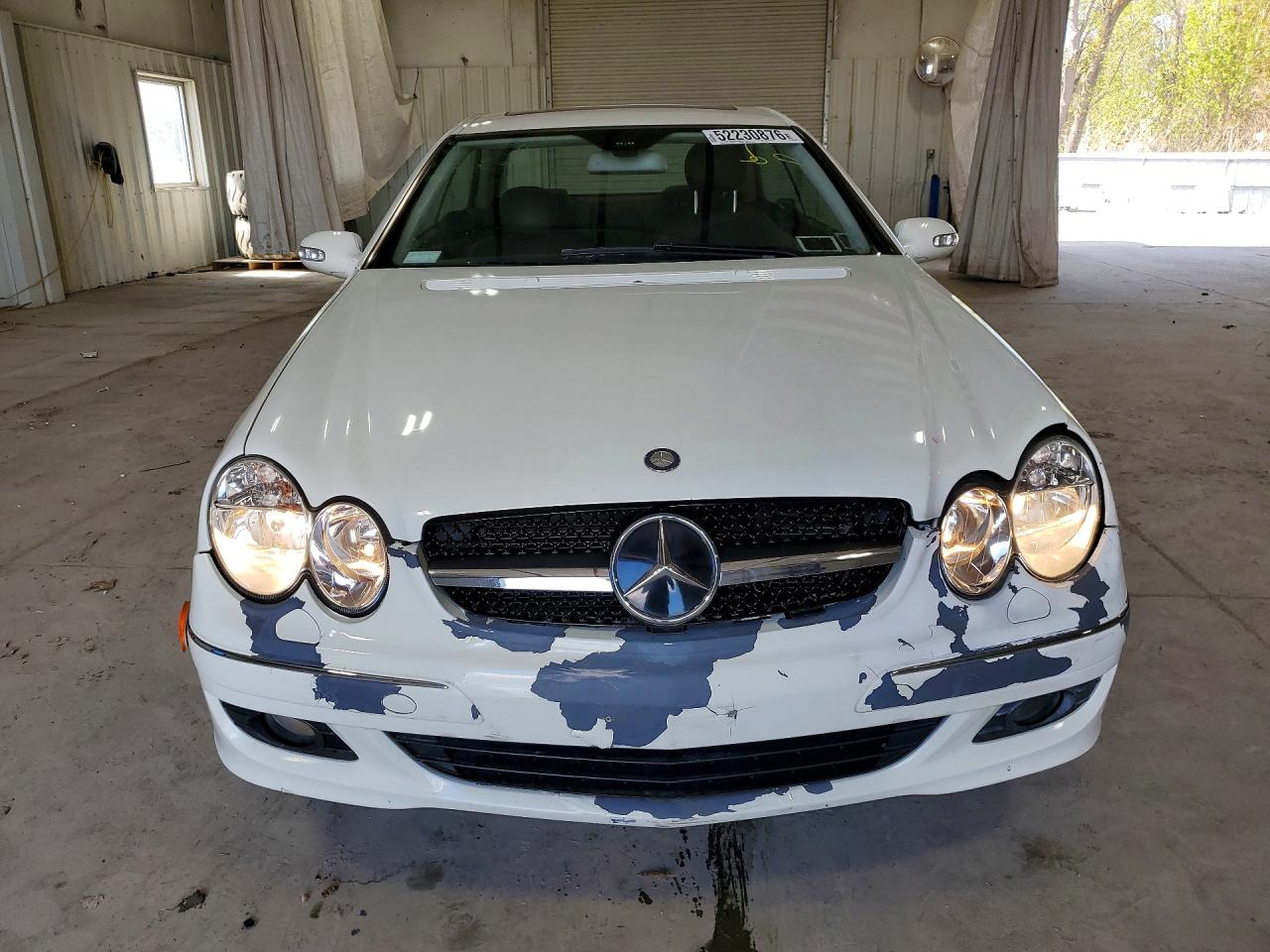 2008 Mercedes-benz Clk 350 White vin: WDBTJ56H08F254190