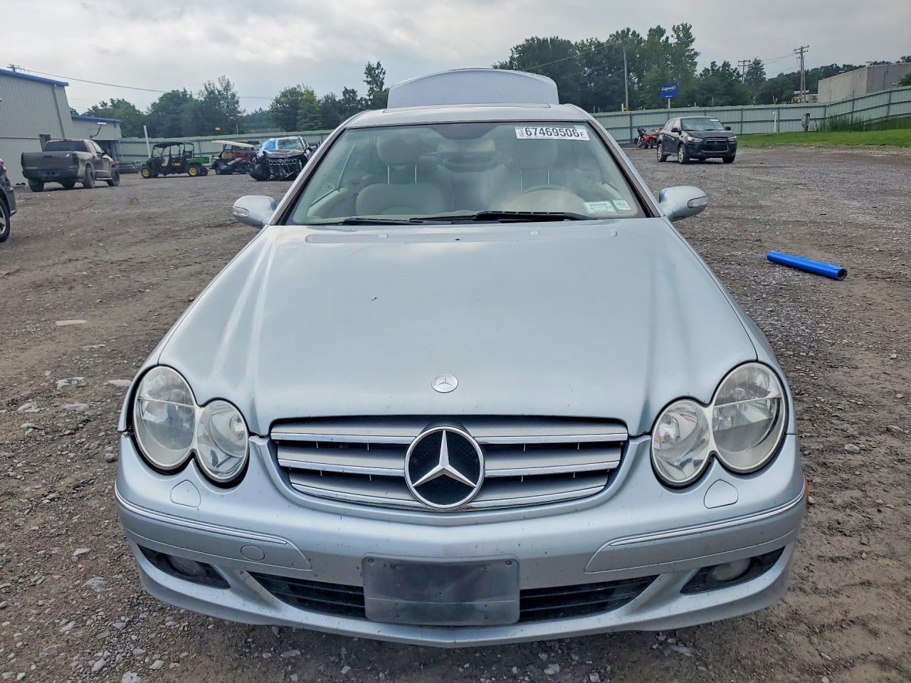 2006 Mercedes-benz Clk 350 Blue vin: WDBTJ56H16F187791