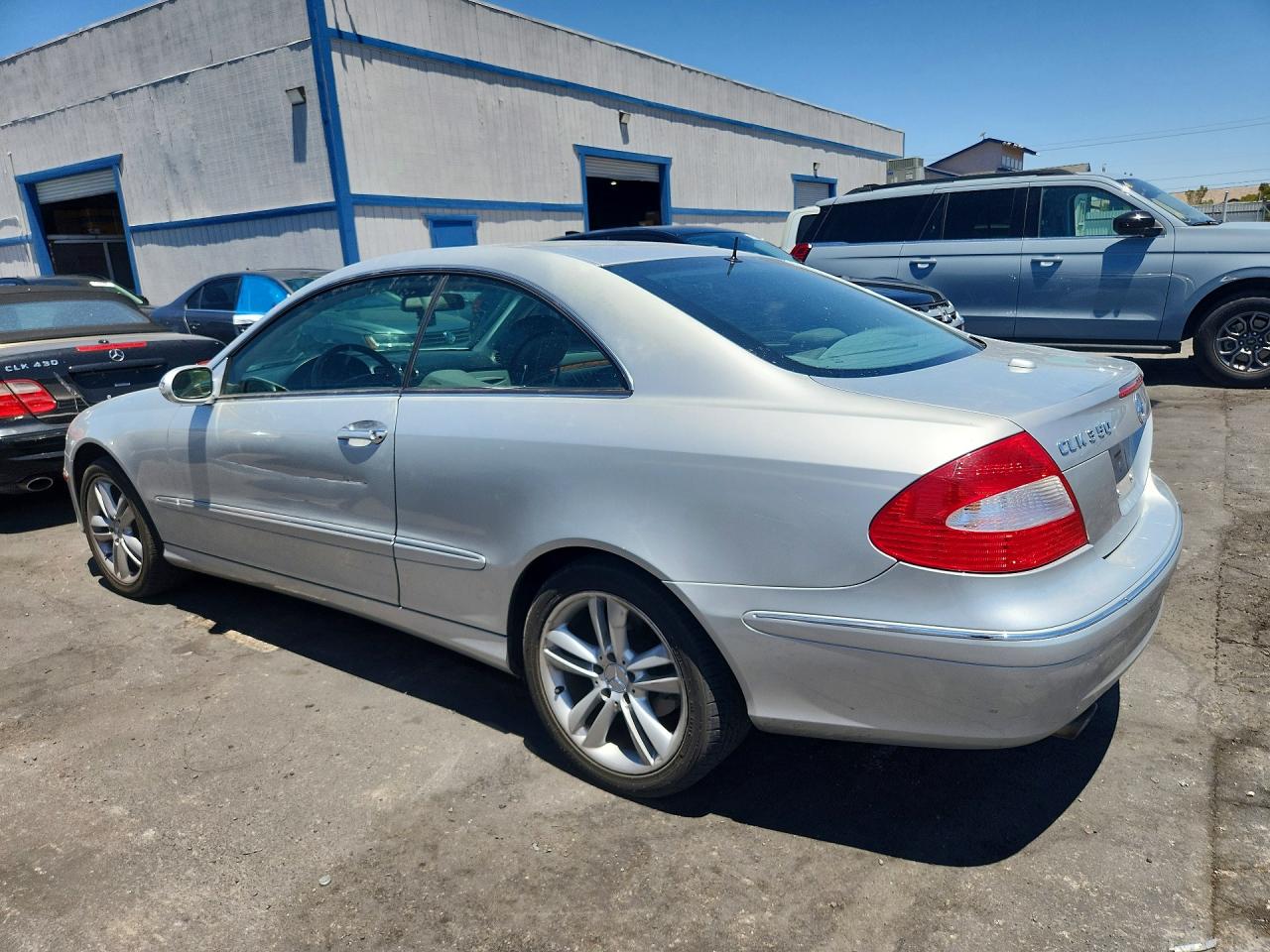2006 Mercedes-benz Clk 350 Серебряный vin: WDBTJ56H26F191638