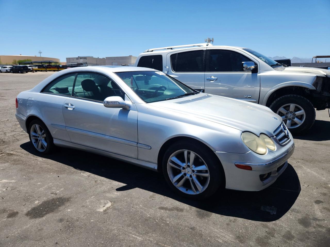 2006 Mercedes-benz Clk 350 Серебряный vin: WDBTJ56H26F191638