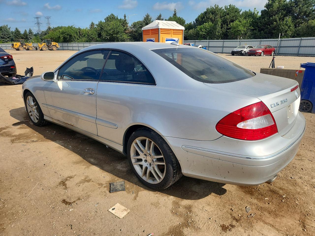 2008 Mercedes-benz Clk 350 Серебряный vin: WDBTJ56H38F236010