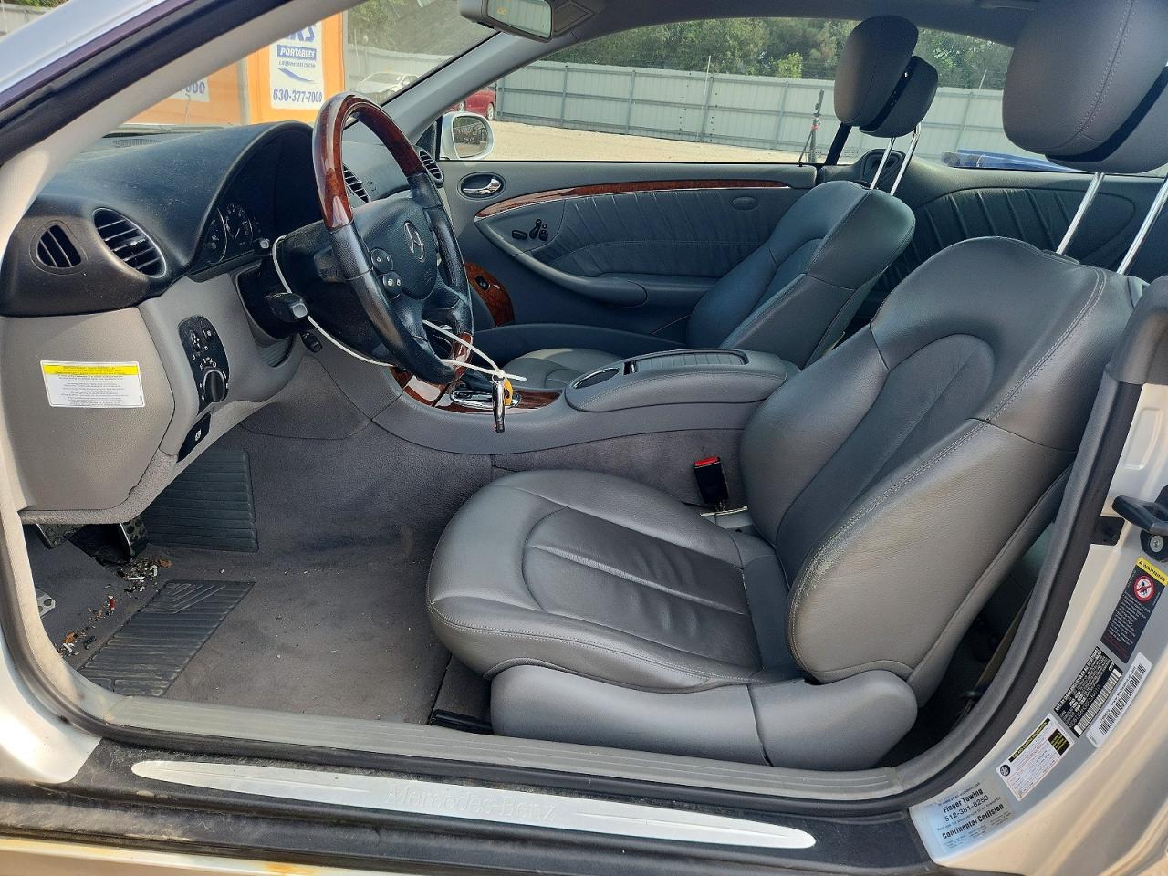 2008 Mercedes-benz Clk 350 Серебряный vin: WDBTJ56H38F236010