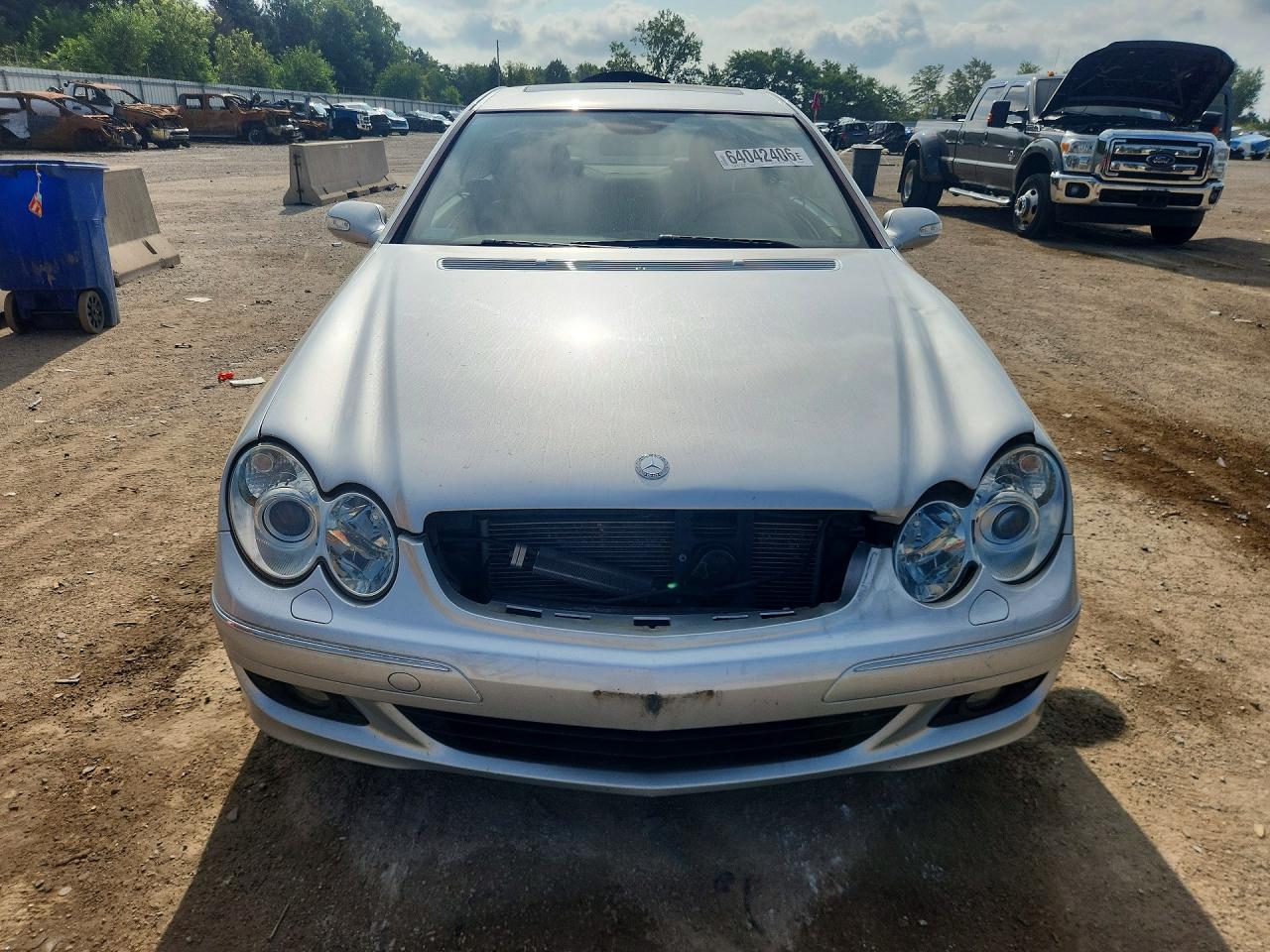2008 Mercedes-benz Clk 350 Серебряный vin: WDBTJ56H38F236010