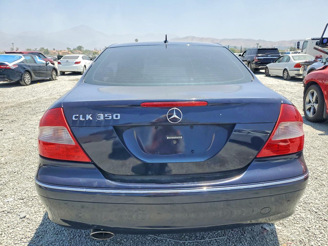 2008 Mercedes-benz Clk 350 Синий vin: WDBTJ56H38F241921