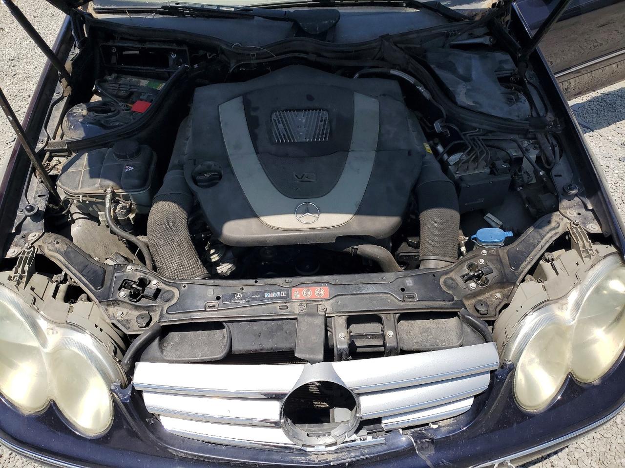 2008 Mercedes-benz Clk 350 Синий vin: WDBTJ56H38F241921