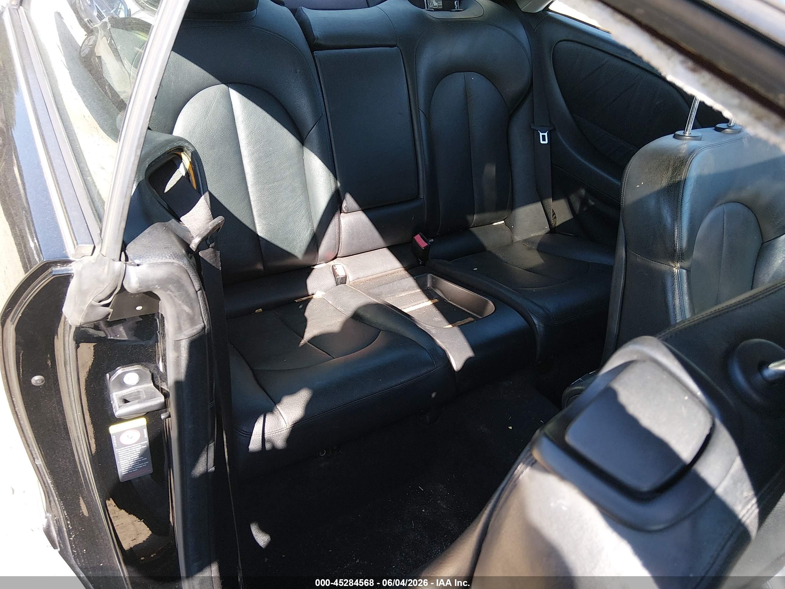 2007 Mercedes-benz Clk 350 Черный vin: WDBTJ56H57F223869