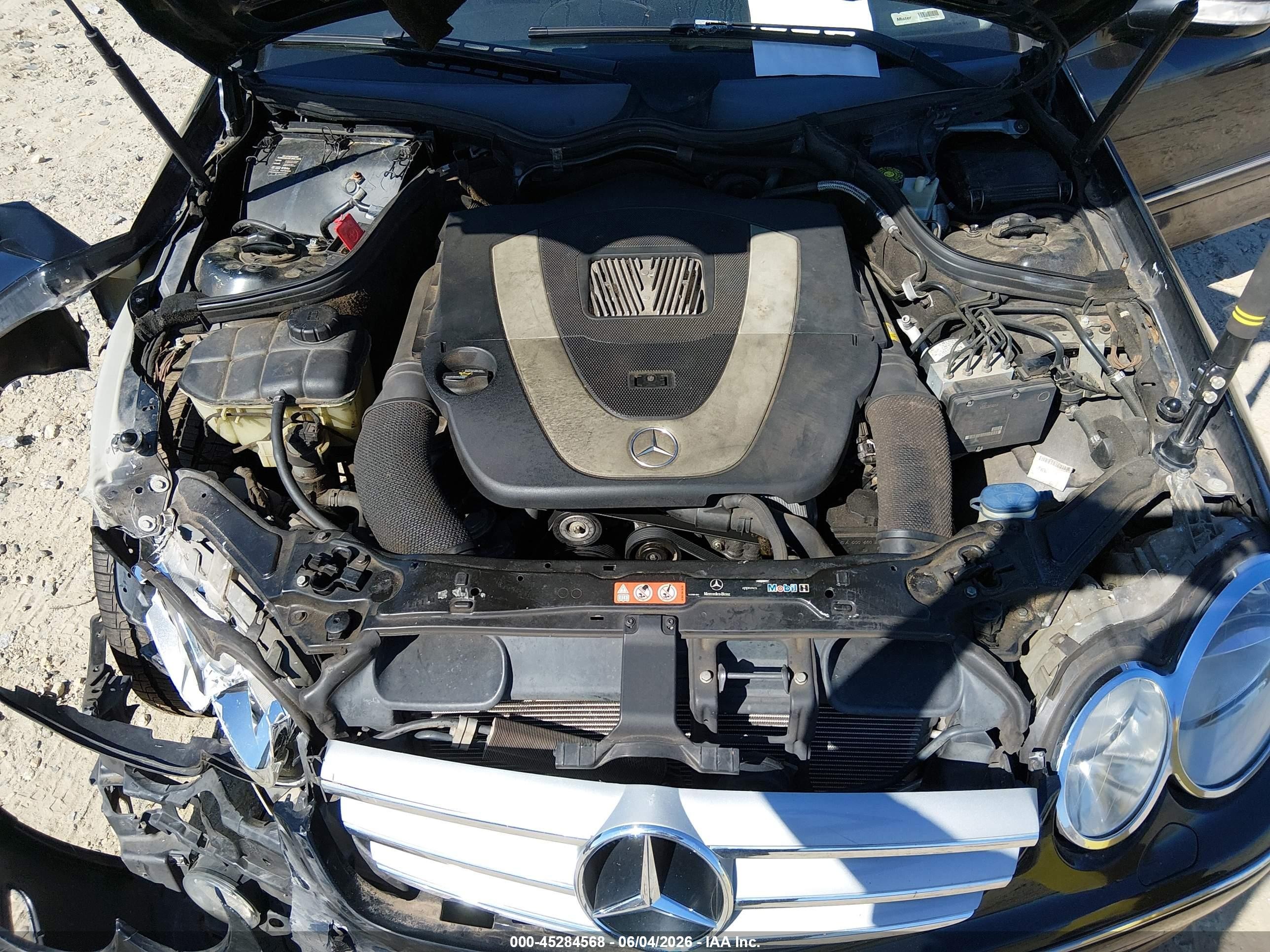 2007 Mercedes-benz Clk 350 Черный vin: WDBTJ56H57F223869