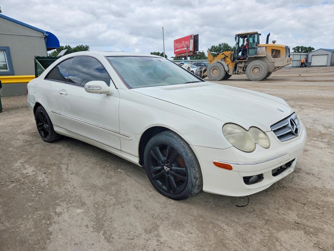 2006 Mercedes-benz Clk 350 Белый vin: WDBTJ56H66F193215