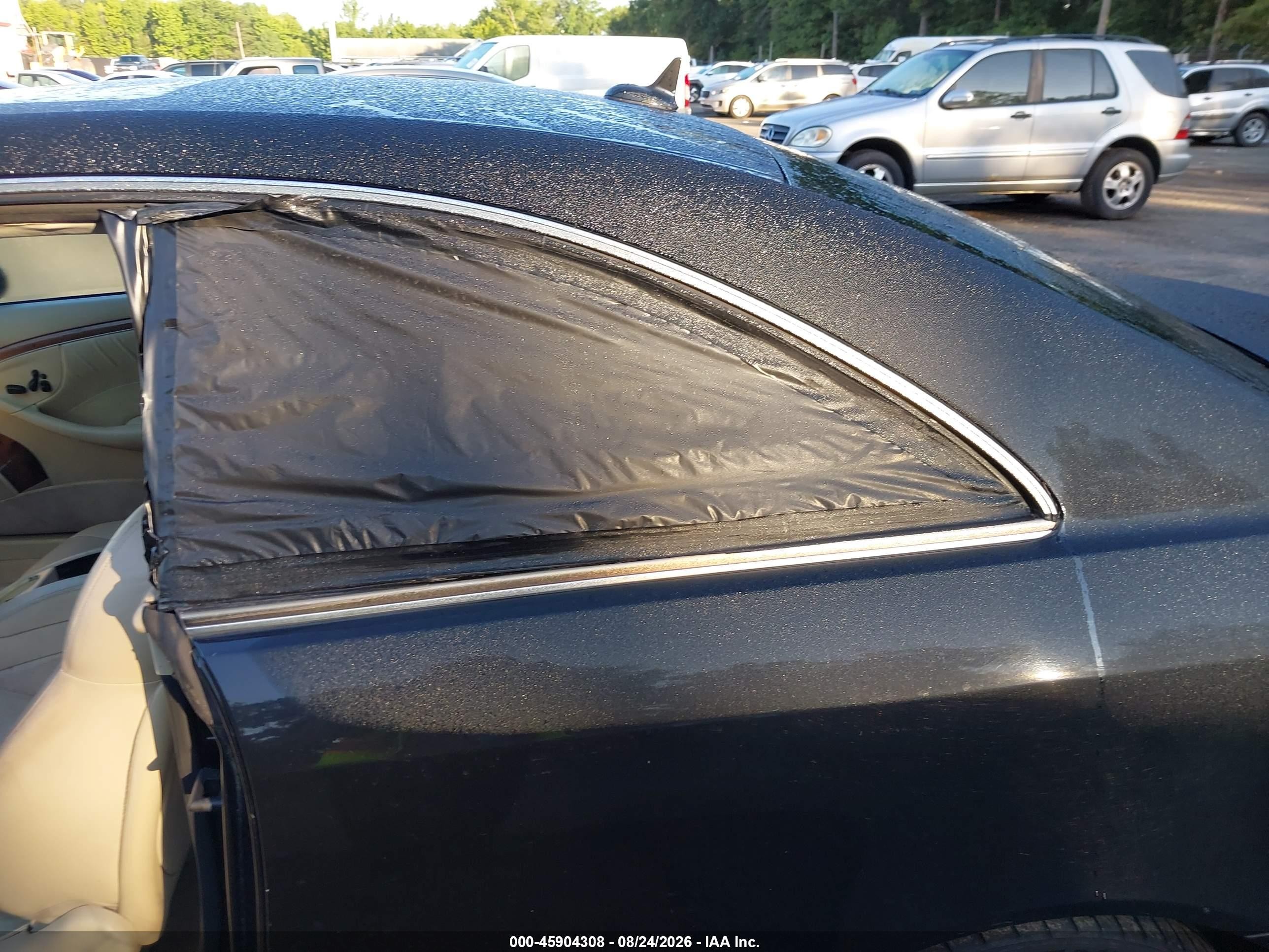 2008 Mercedes-benz Clk 350 Черный vin: WDBTJ56H68F233845