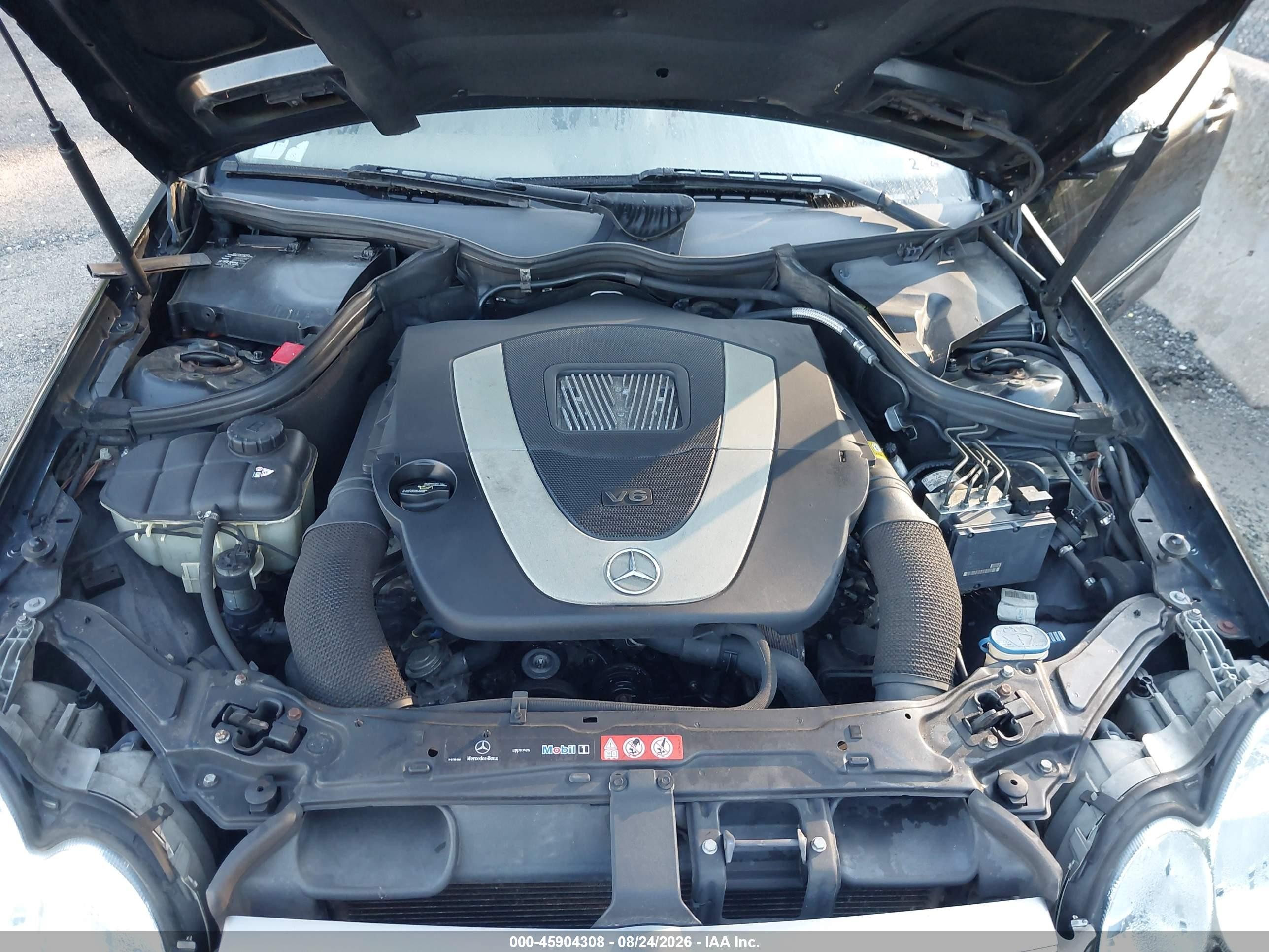 2008 Mercedes-benz Clk 350 Черный vin: WDBTJ56H68F233845
