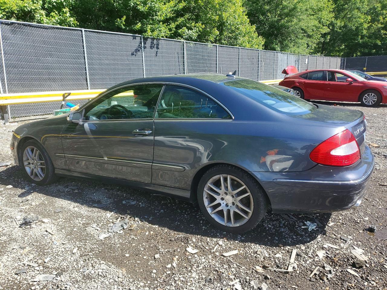 2008 Mercedes-benz Clk 350 Угольный vin: WDBTJ56H68F242190