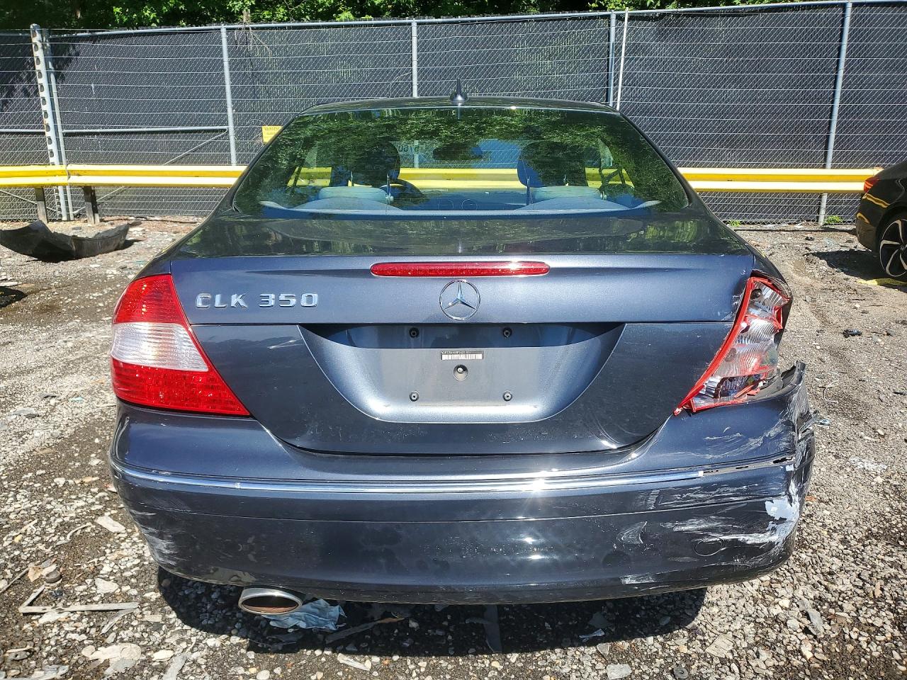 2008 Mercedes-benz Clk 350 Угольный vin: WDBTJ56H68F242190