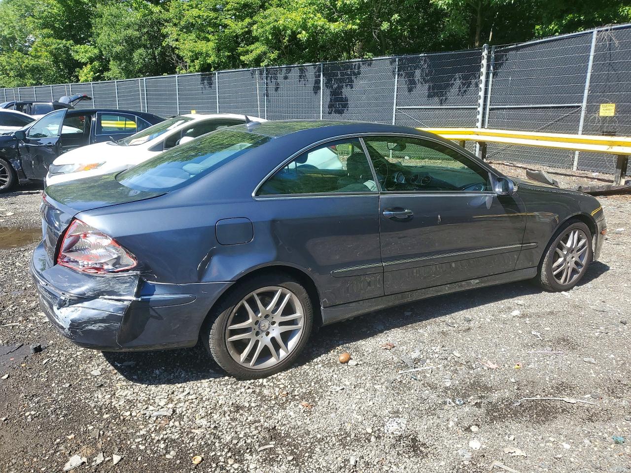 2008 Mercedes-benz Clk 350 Угольный vin: WDBTJ56H68F242190