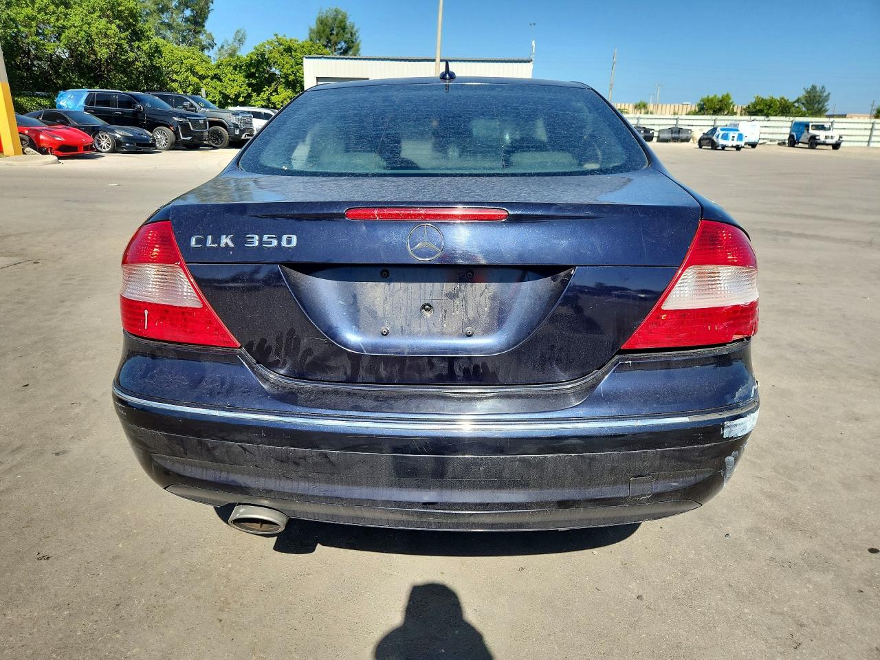 2008 Mercedes-benz Clk 350 Синий vin: WDBTJ56H68F244537