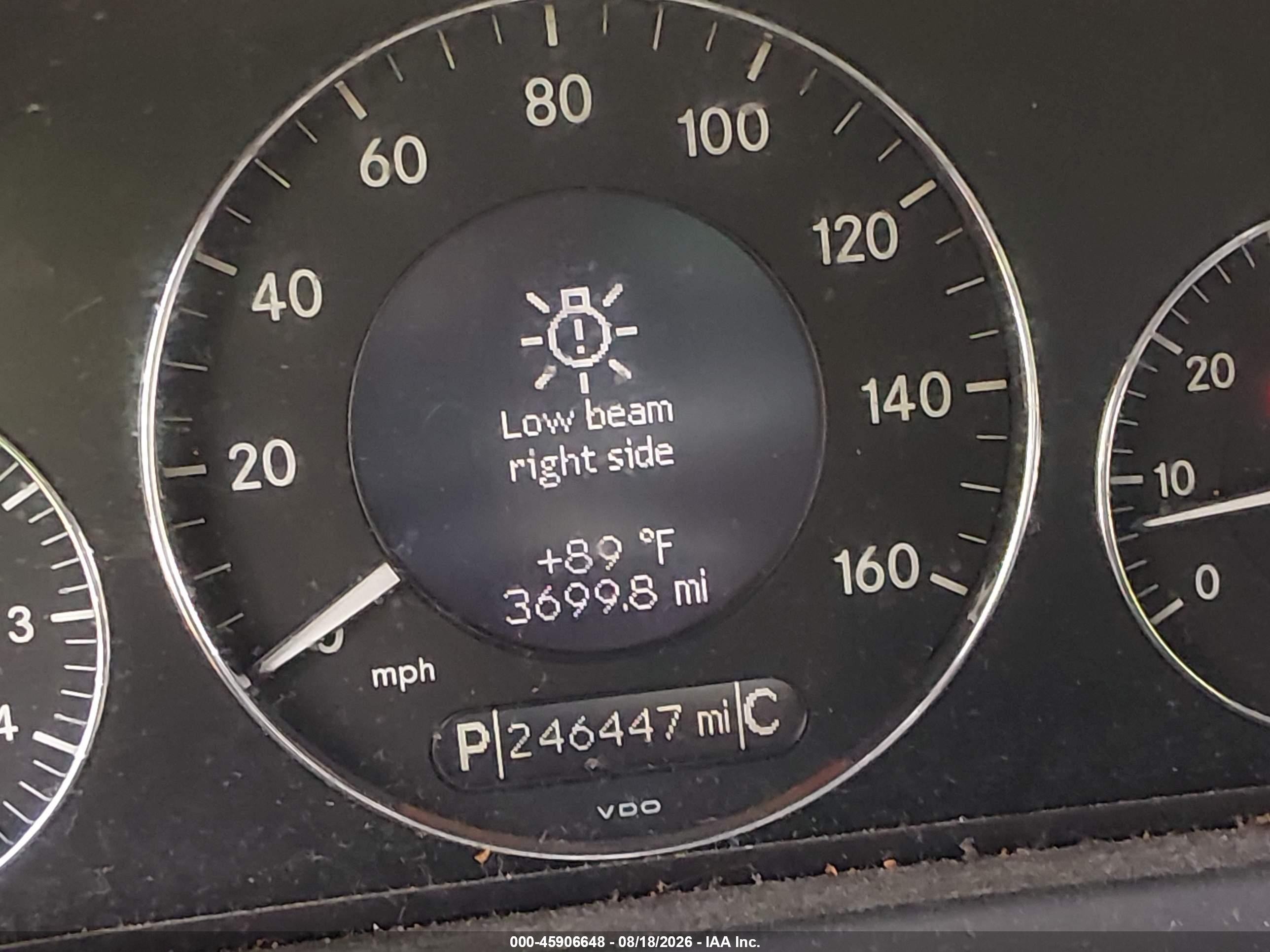 2007 Mercedes-benz Clk 350   Silver vin: WDBTJ56H77F227633