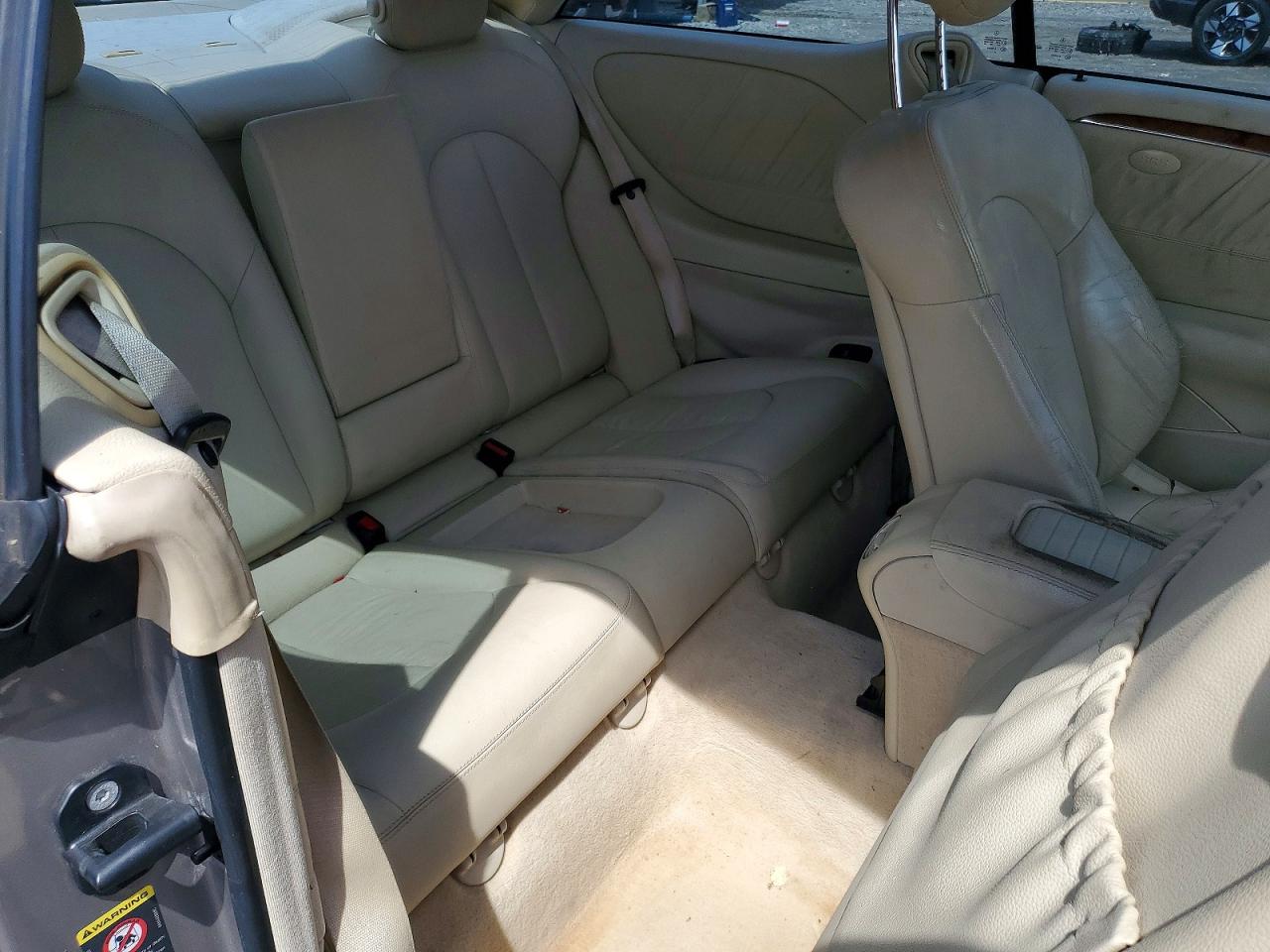 2009 Mercedes-benz Clk 350 Beige vin: WDBTJ56H89F265875