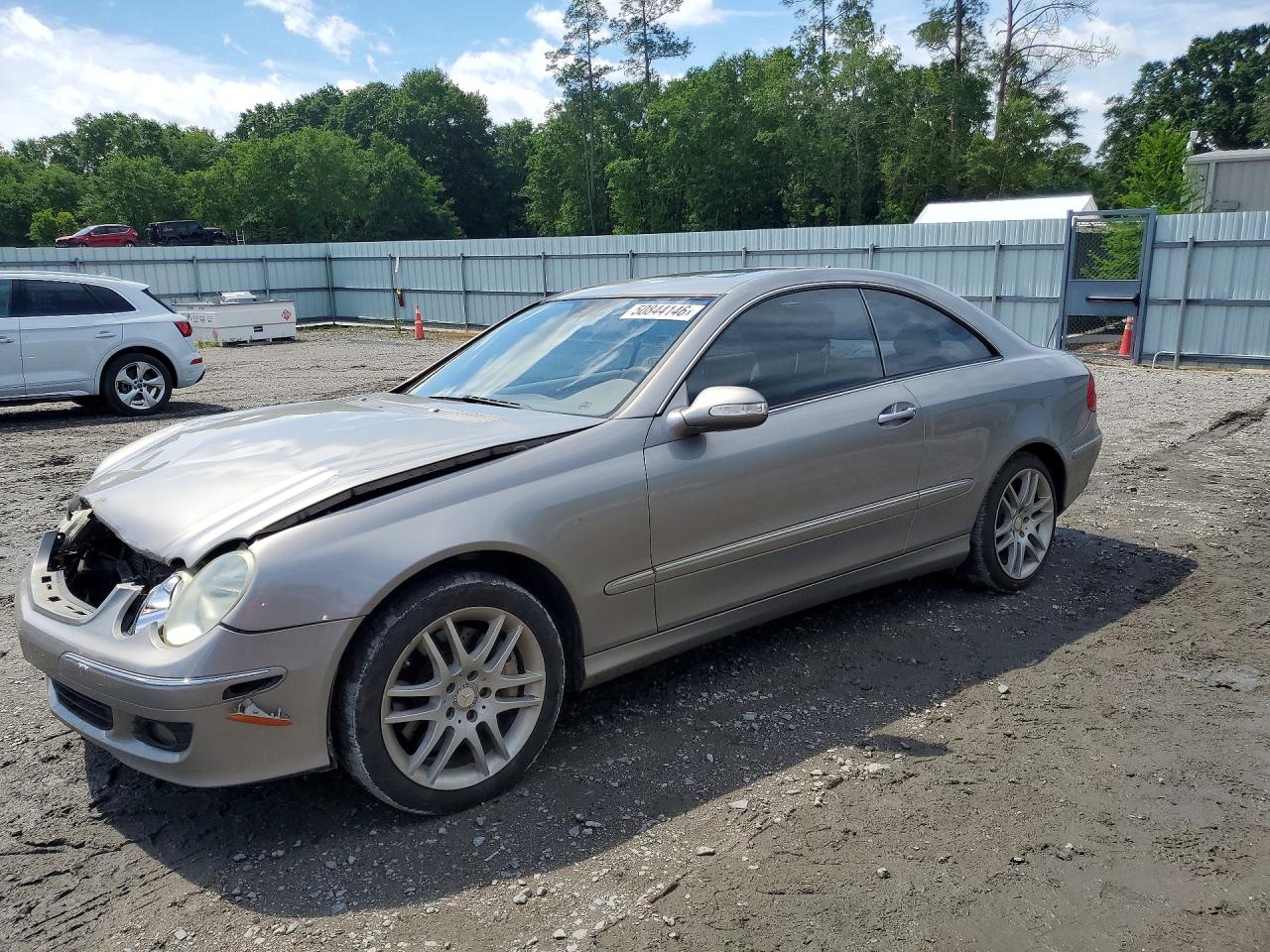 2009 Mercedes-benz Clk 350 Beige vin: WDBTJ56H89F265875