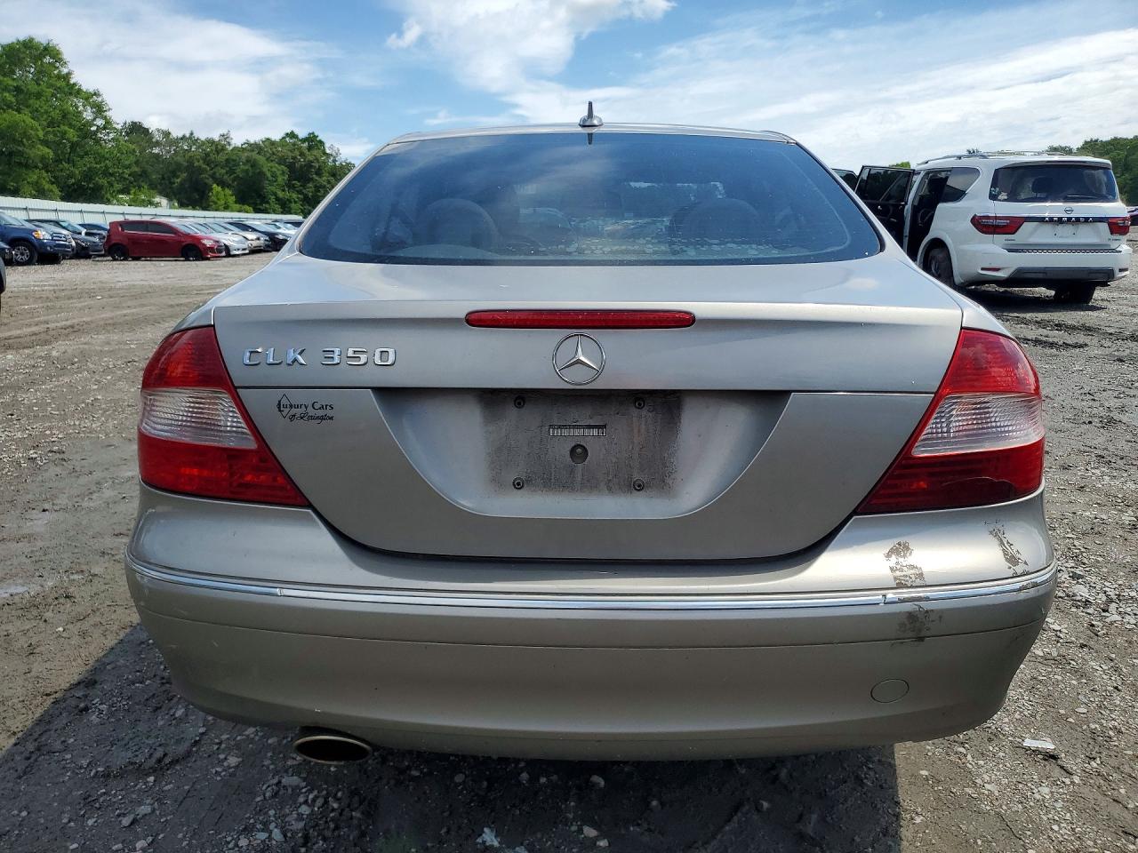 2009 Mercedes-benz Clk 350 Beige vin: WDBTJ56H89F265875