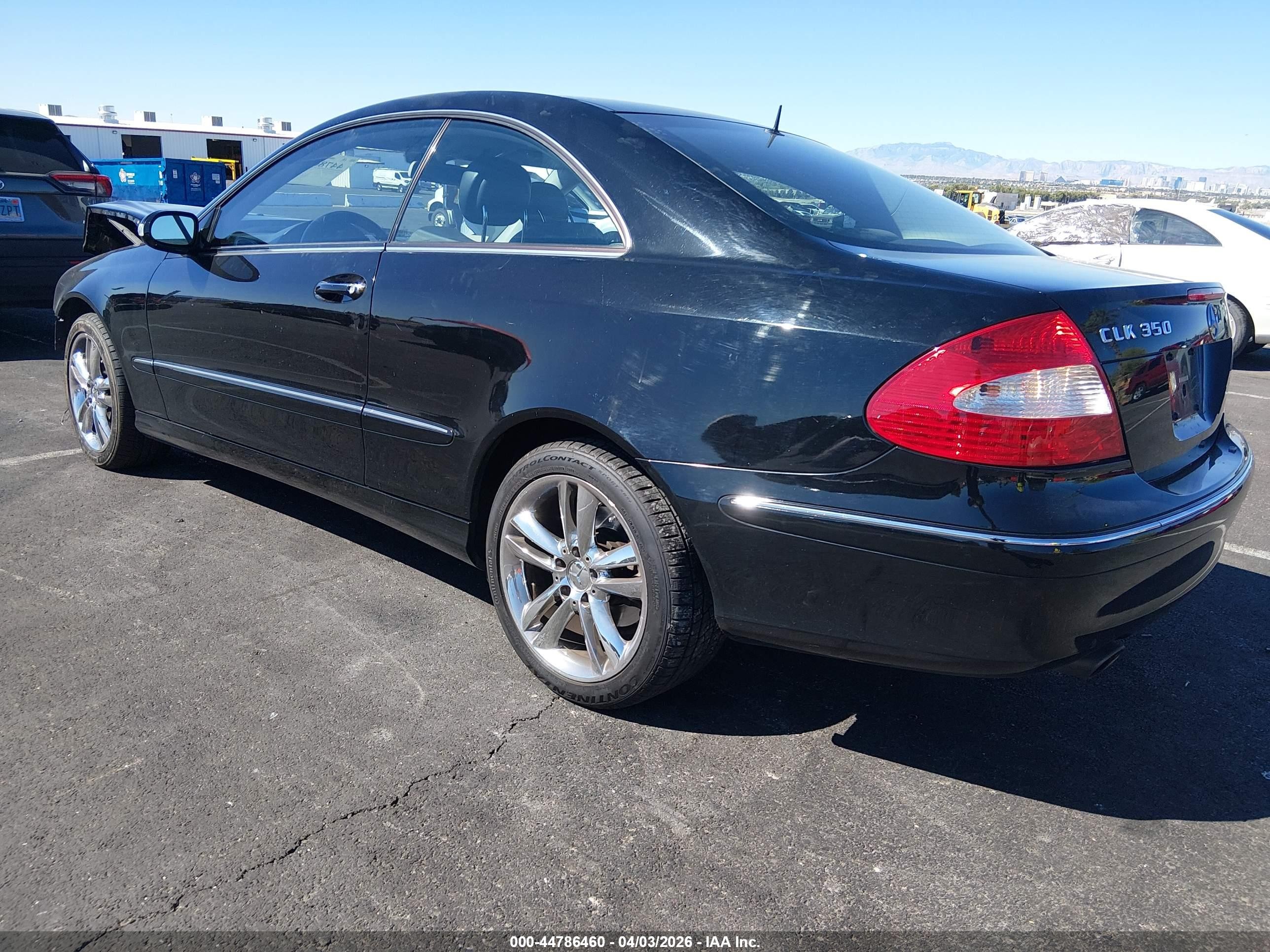 2006 Mercedes-benz Clk 350   Черный vin: WDBTJ56H96F198621
